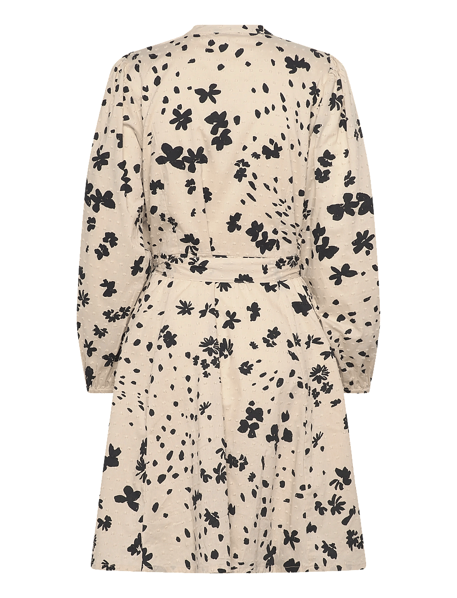 Part Two - AviraPW DR - sommerkjoler - black dot flower print - 2