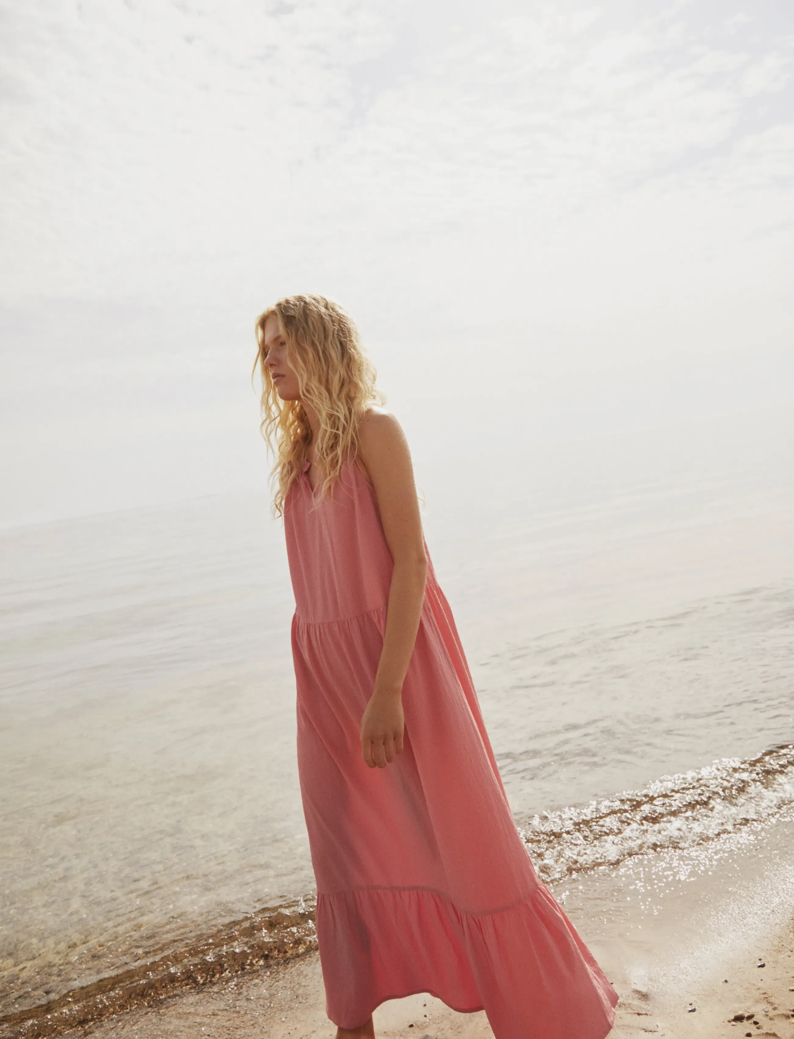 Part Two TheonaPW Dress - Vaatteet - PEACH BLOSSOM / coral