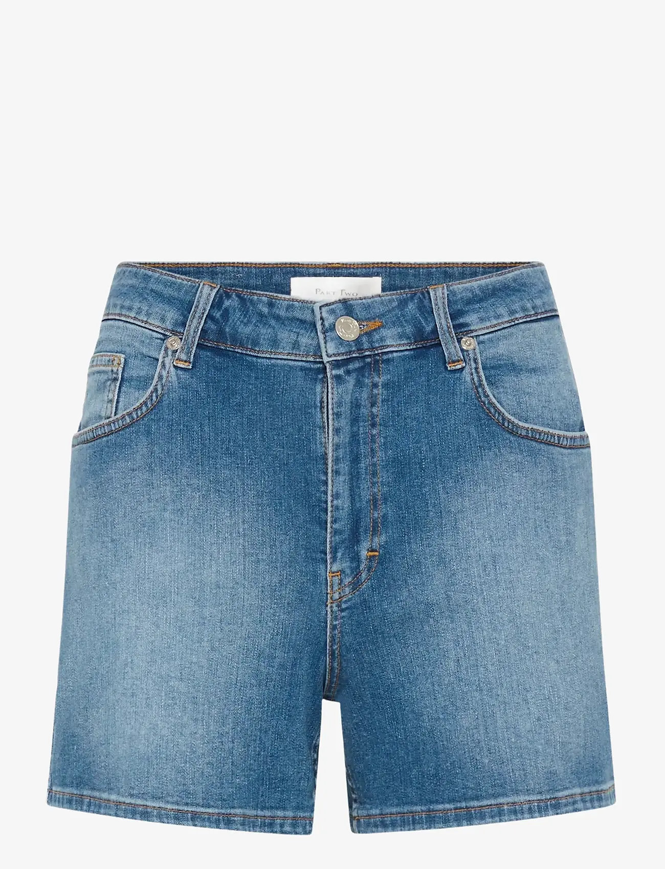 Part Two - BerinPW Shorts - jorts - medium blue denim - 1