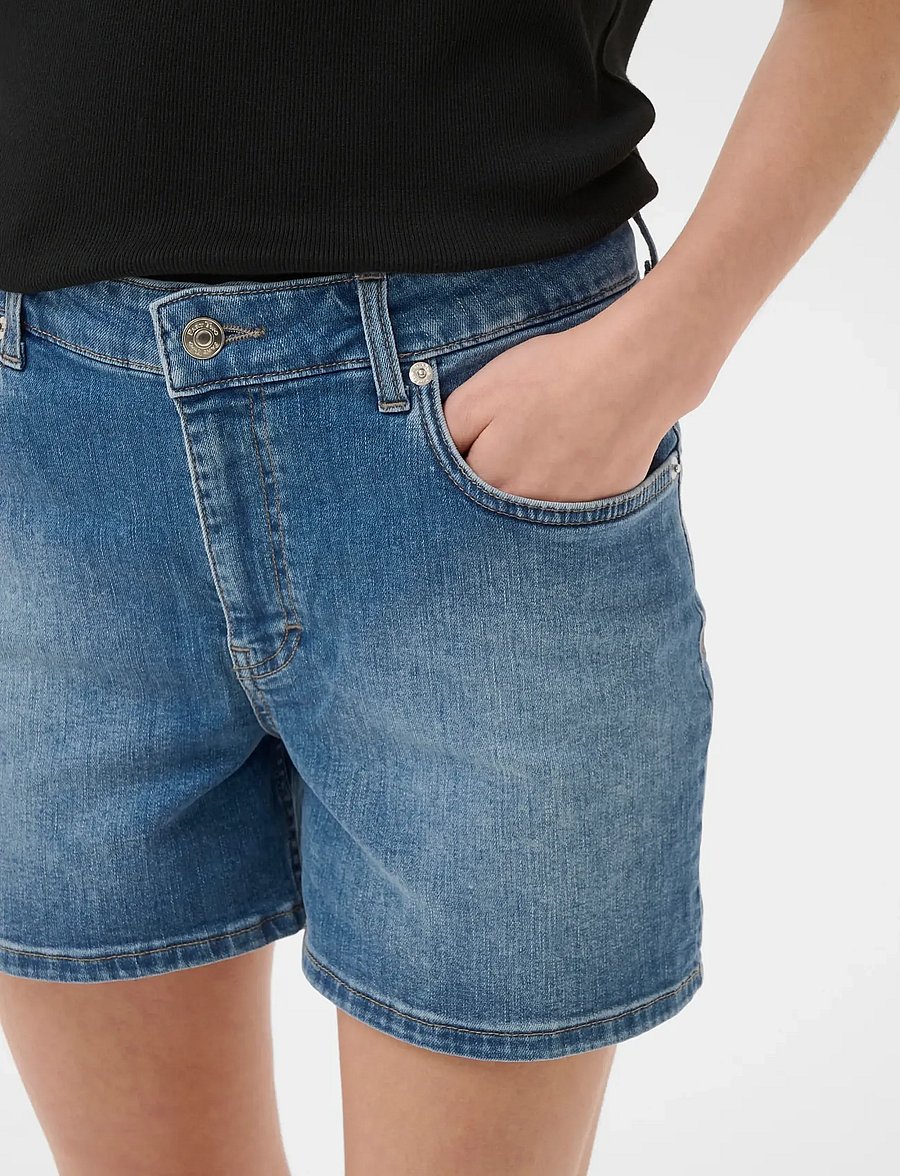 Part Two - BerinPW Shorts - jeansshorts - medium blue denim - 5