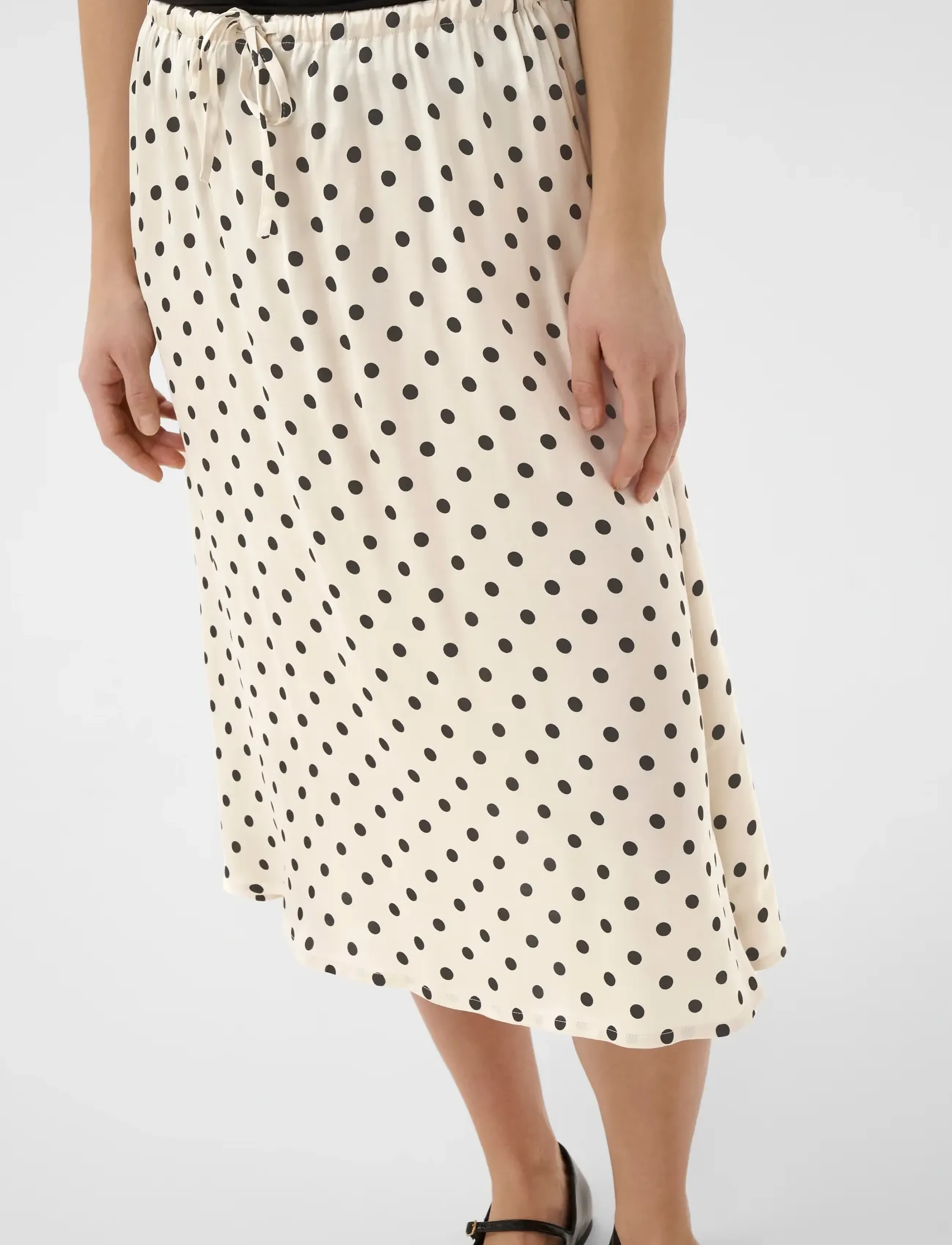 Part Two - DonePW SK - midi kjolar - black dot - 5