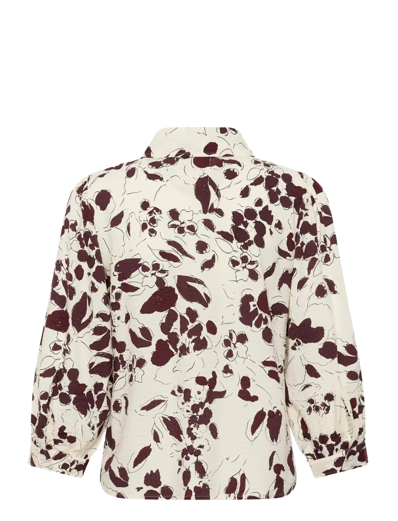 Part Two - AnaisPW SH - långärmade blusar - fig artflower print - 2