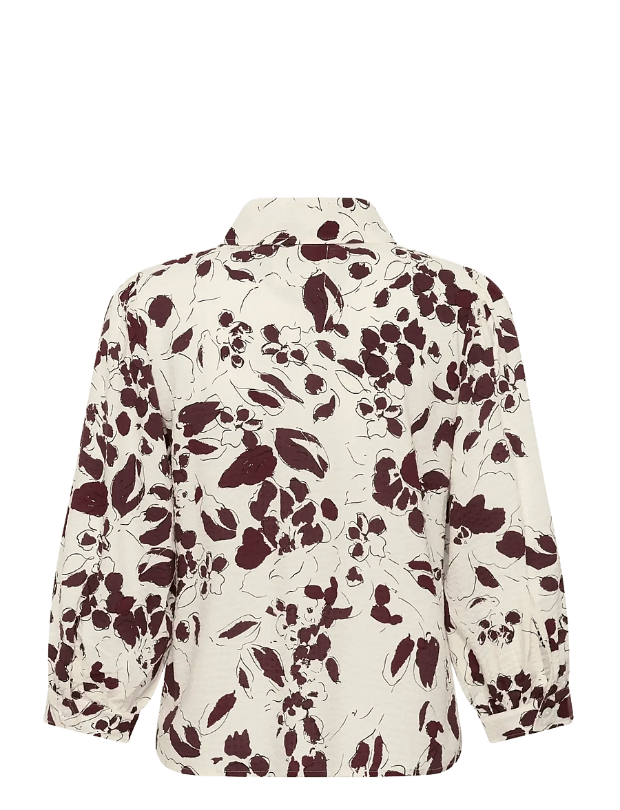 Part Two - AnaisPW SH - pikkade varrukatega pluusid - fig artflower print - 2