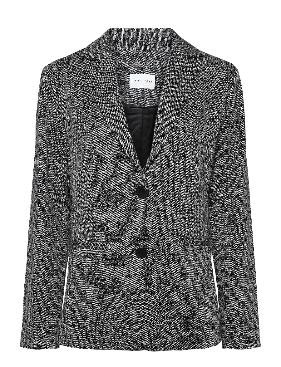Part Two - VinekePW BZ - single breasted blazers - salt and pepper - 0