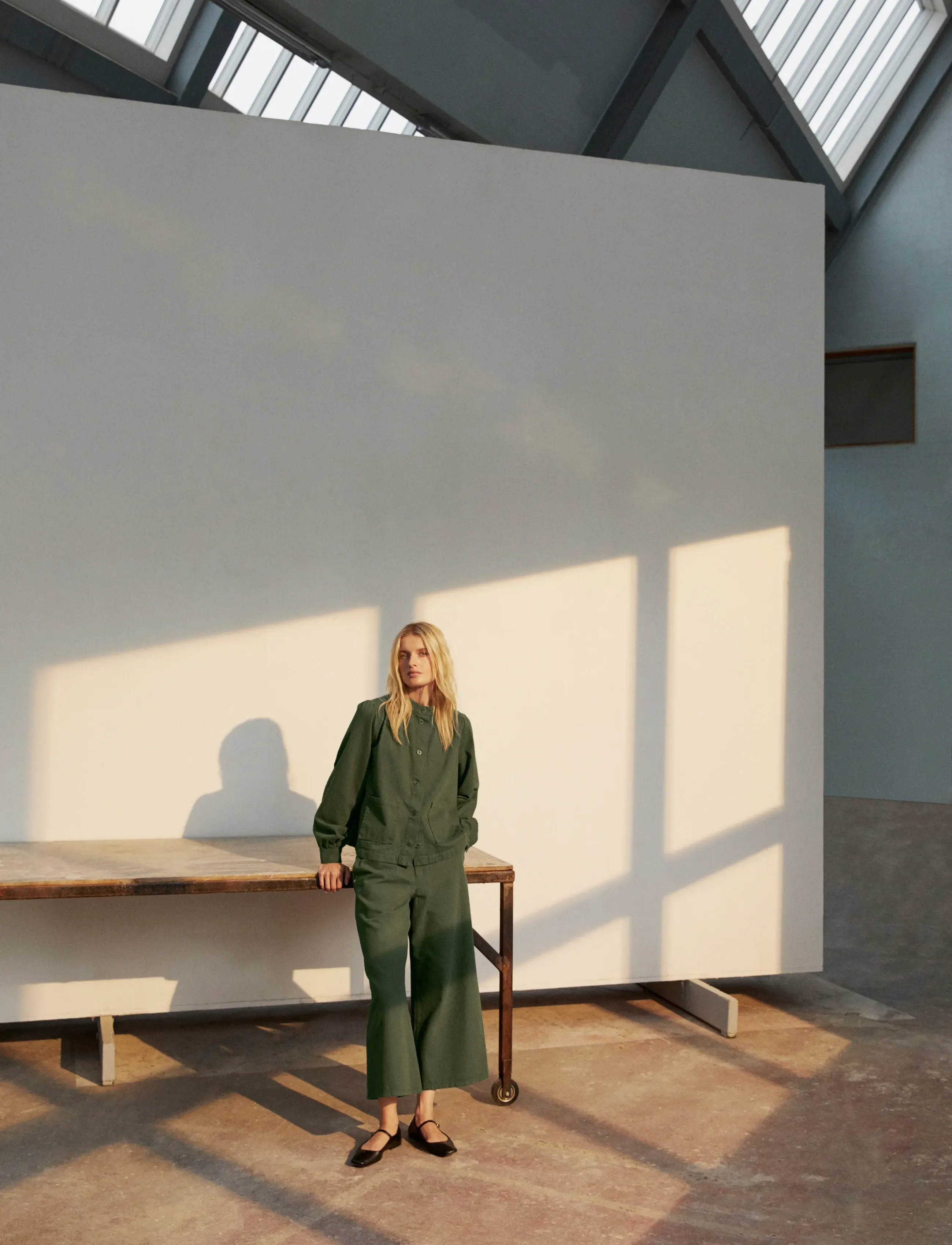 Part Two Safinpw Pa, 34, Green, Bukser > Brede Ben, Dame