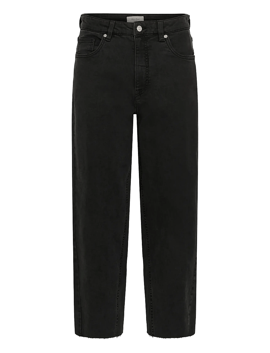 Part Two - AdelenaPW JE - barrel jeans - black denim - 1