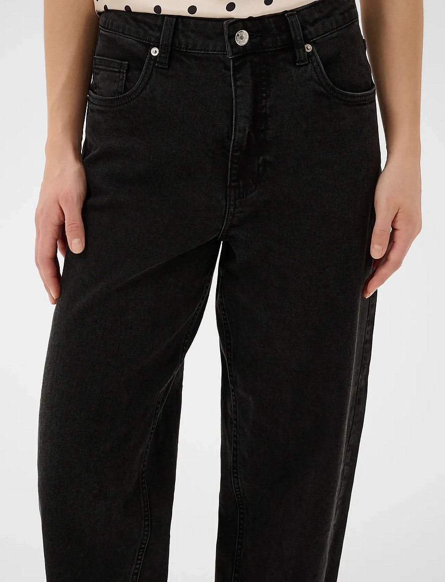 Part Two - AdelenaPW JE - barrel jeans - black denim - 5