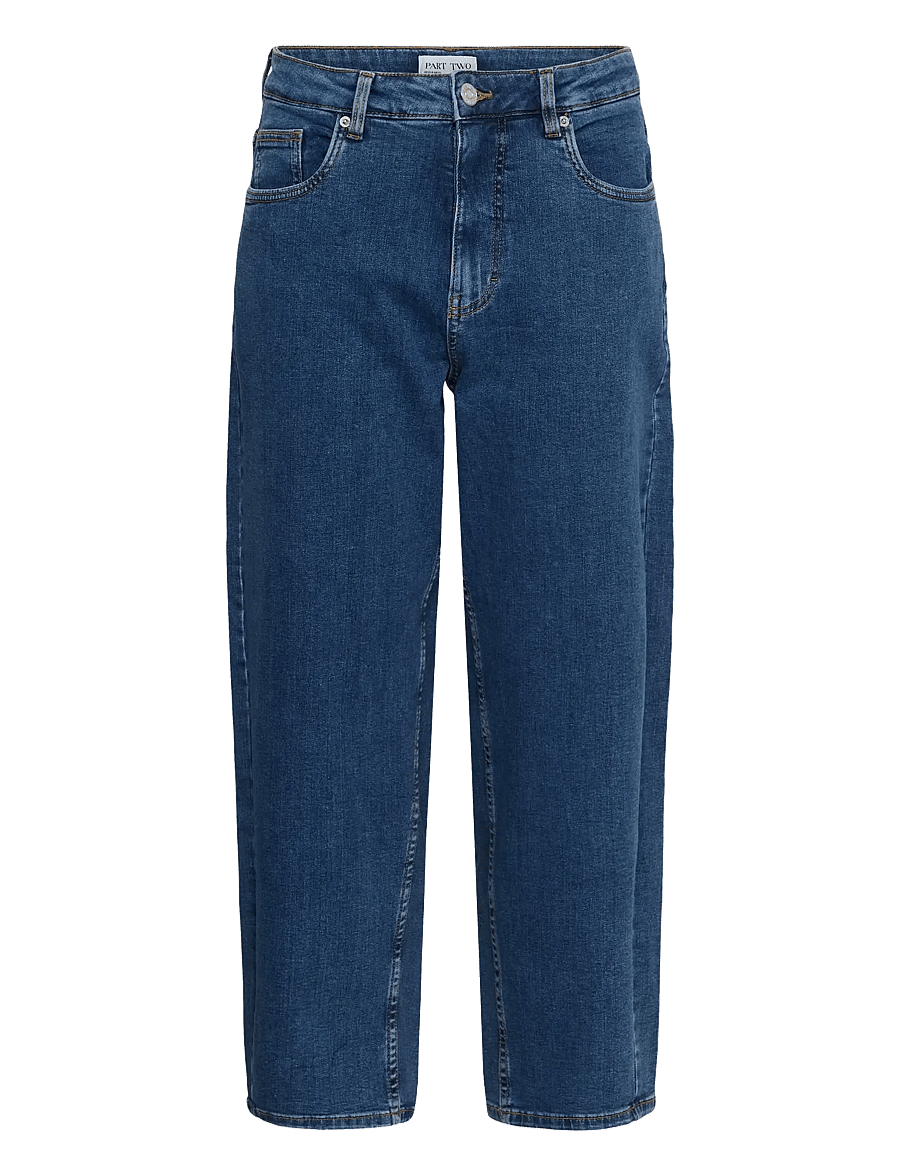 Part Two - AdelenaPW Jeans - barrel jeans - medium dark blue denim - 1