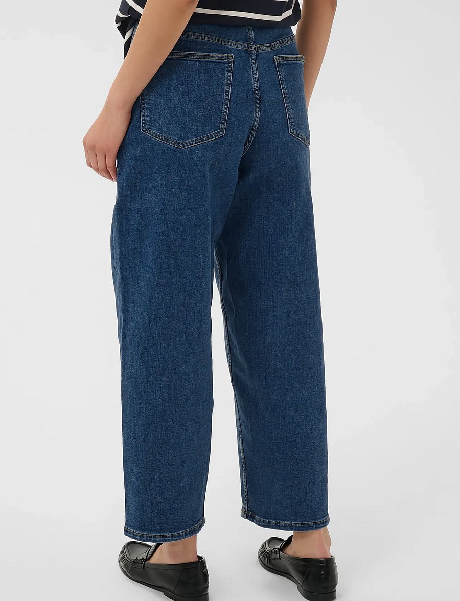 Part Two - AdelenaPW Jeans - barrel jeans - medium dark blue denim - 4