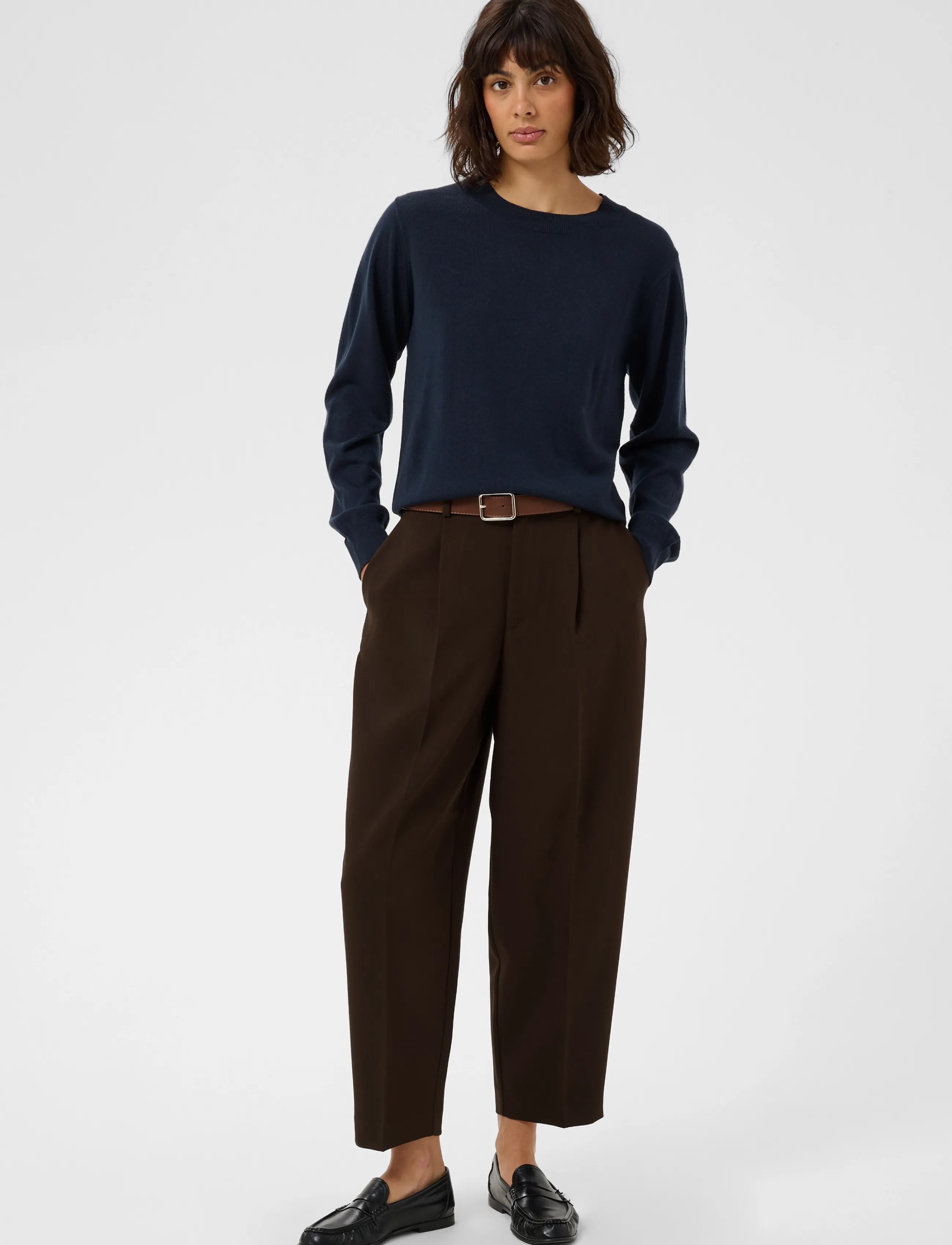 Part Two DomenicPW PA - Tailored trousers - MOLE' / brown