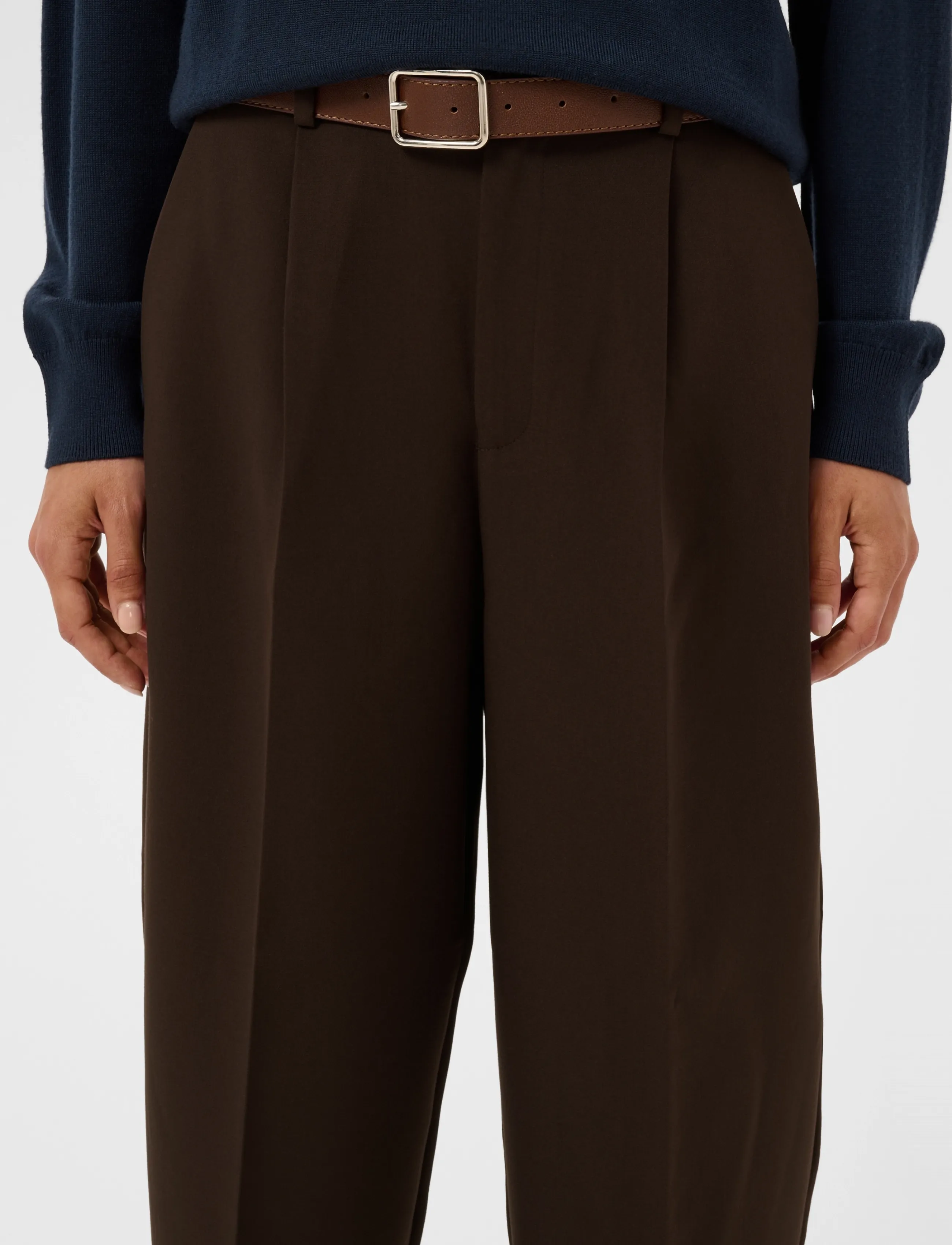 Part Two - DomenicPW PA - tailored trousers - mole' - 4