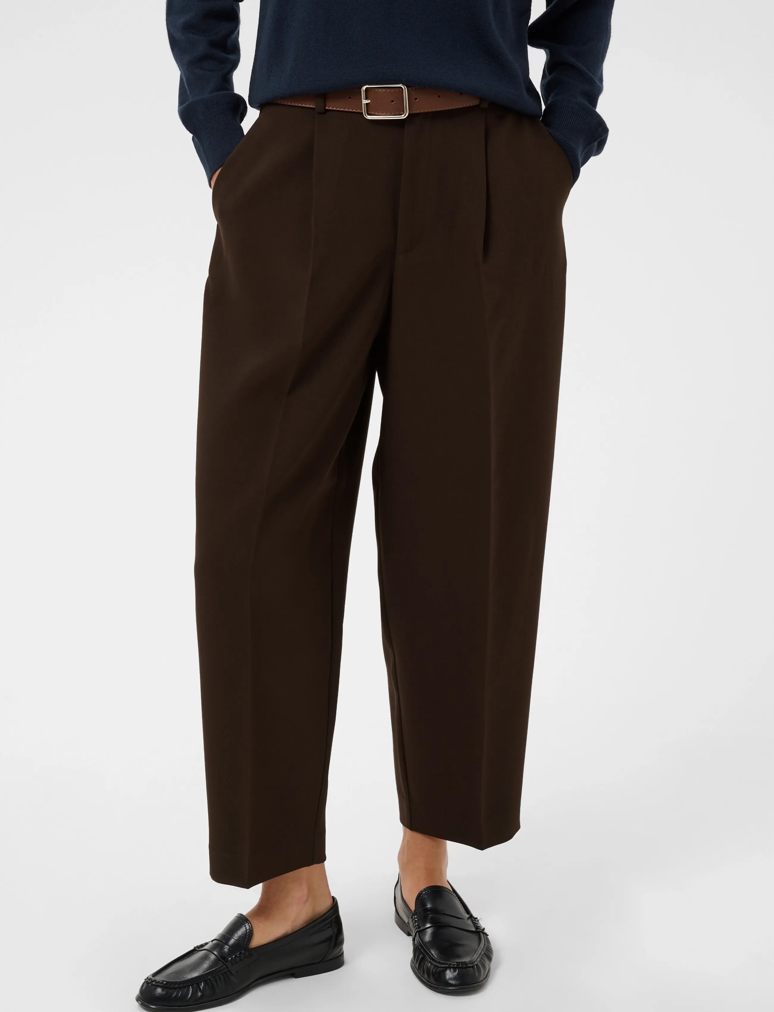 Part Two - DomenicPW PA - tailored trousers - mole' - 5