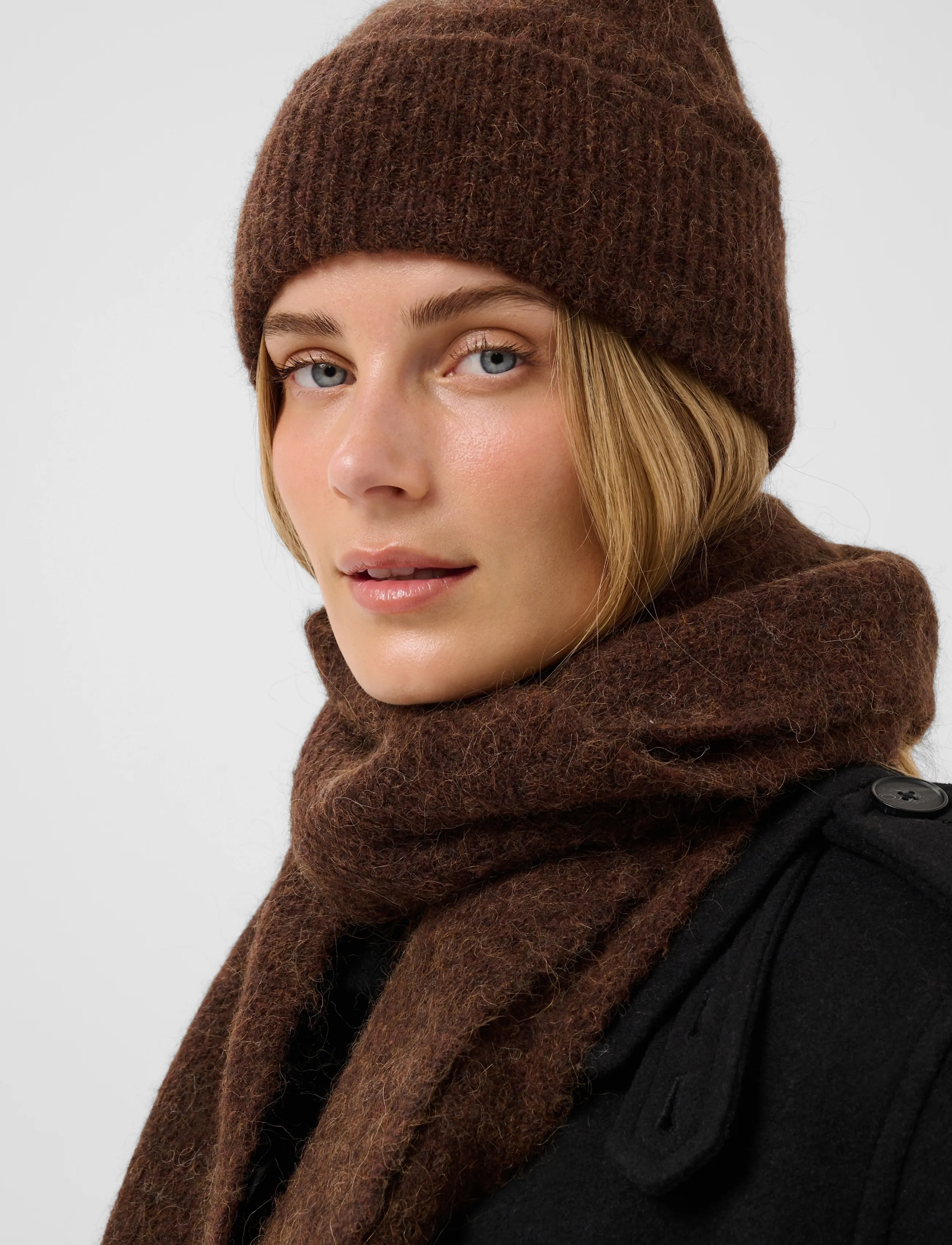 Part Two - ChanetPW Hat - beanies - downtown brown melange - 3