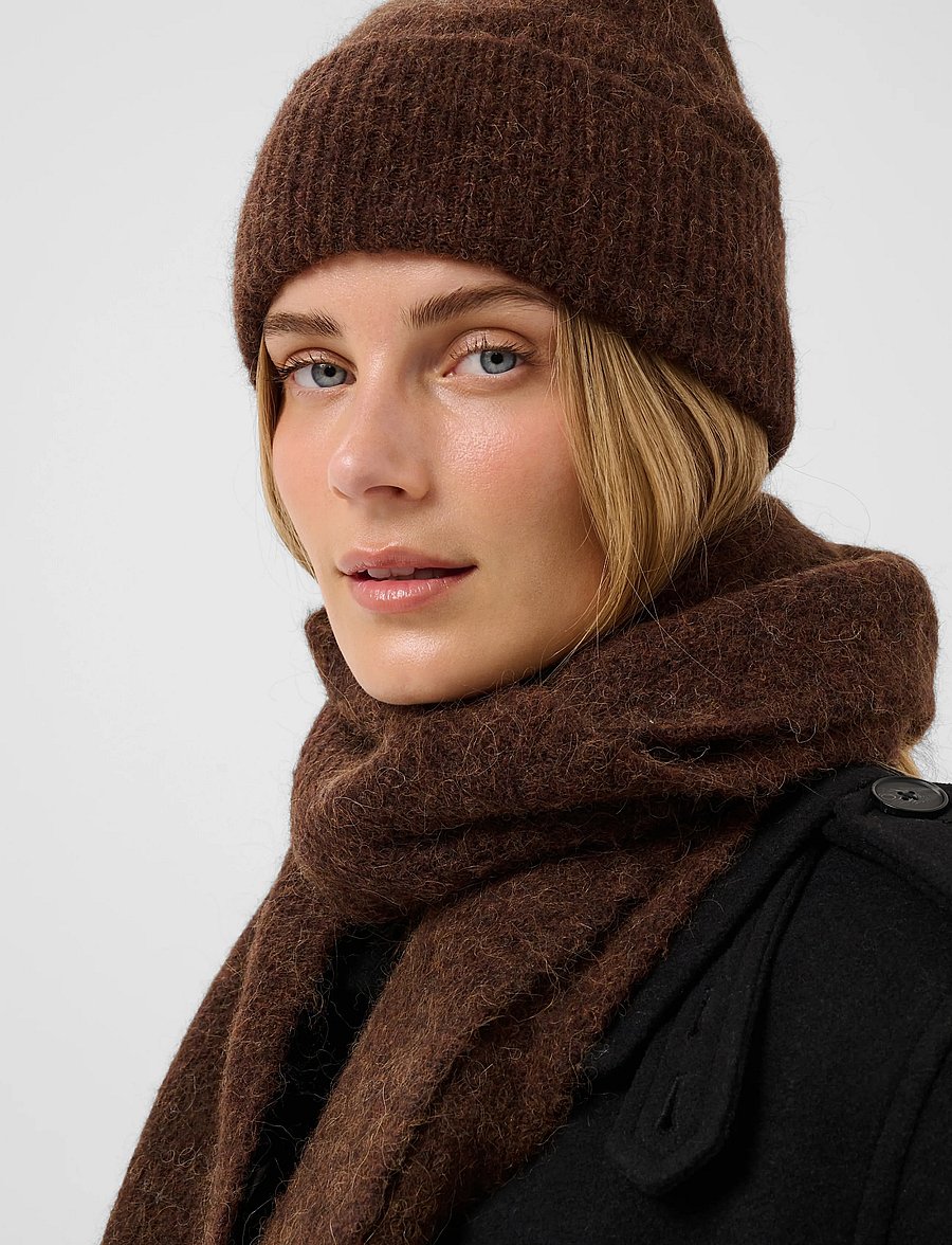 Part Two - ChanetPW Hat - beanies - downtown brown melange - 3