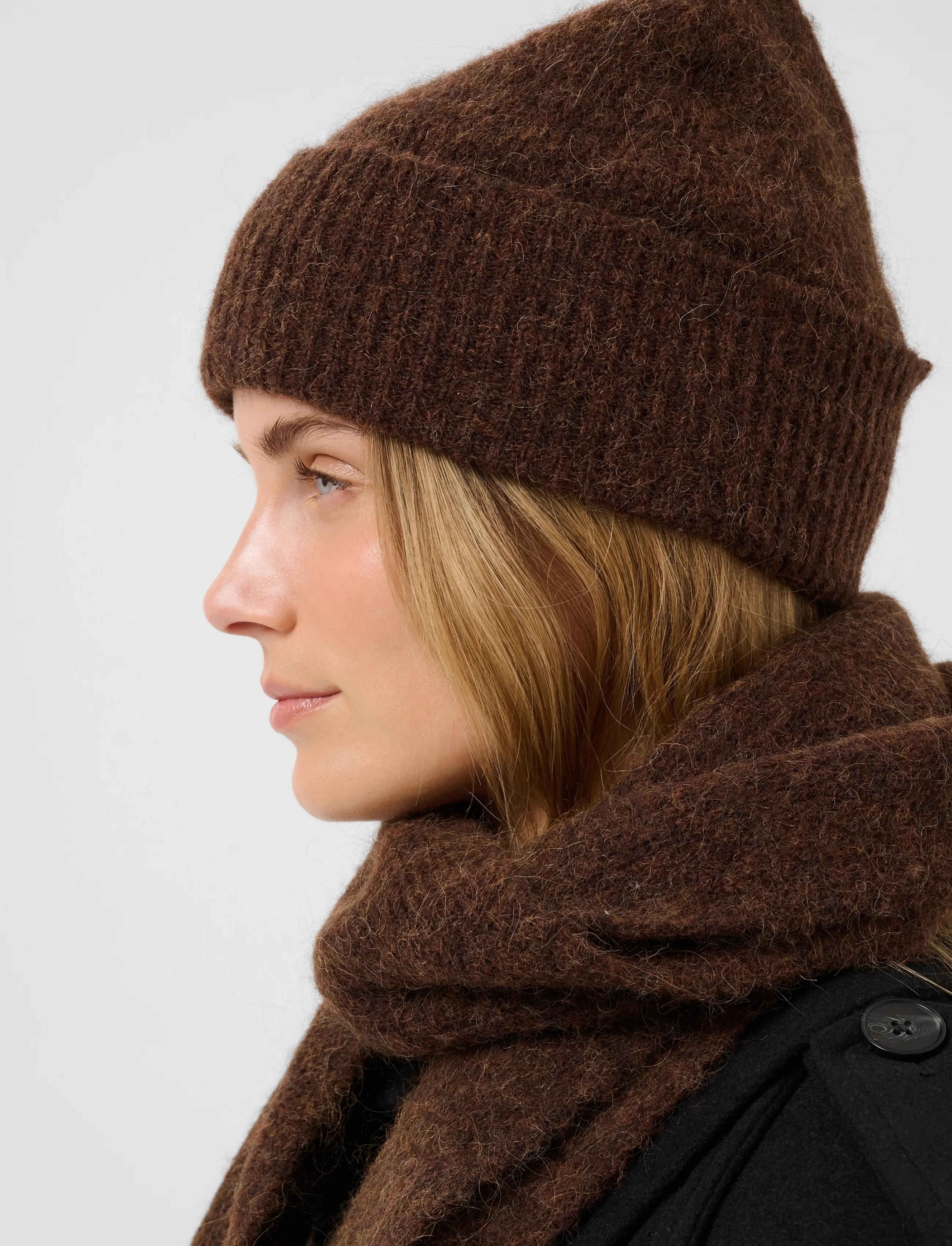 Part Two - ChanetPW Hat - beanies - downtown brown melange - 4