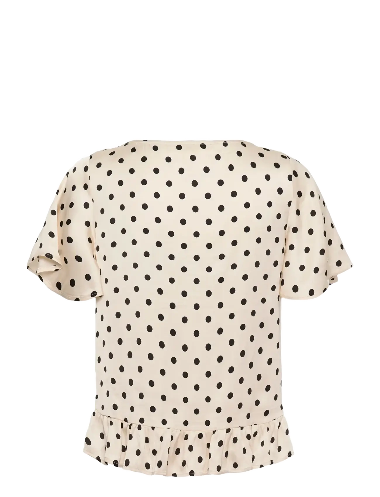 Part Two - DusinesPW BL - short-sleeved blouses - black dot - 2