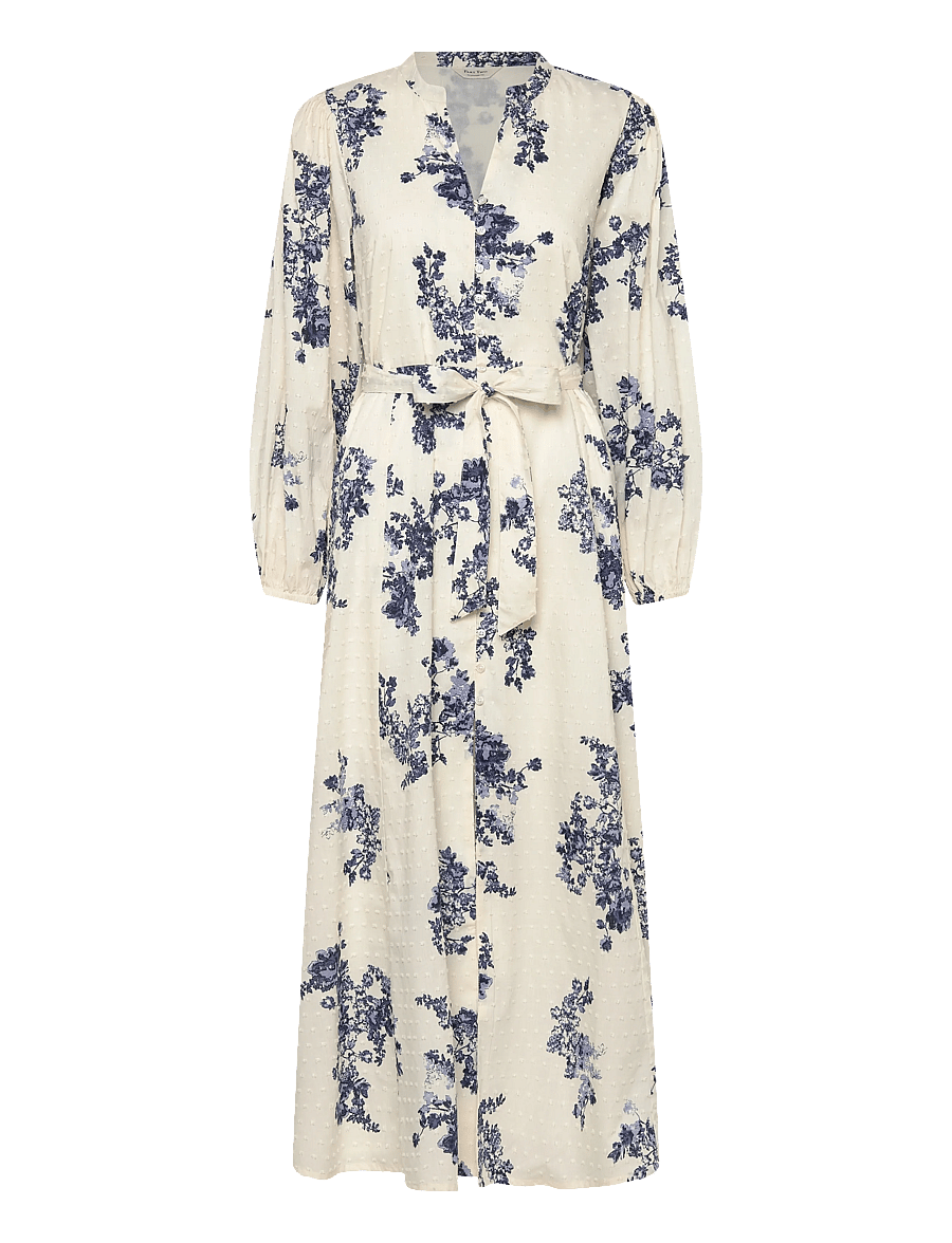 Part Two - AviranaPW DR - sommerkjoler - blue shadow flower print - 1