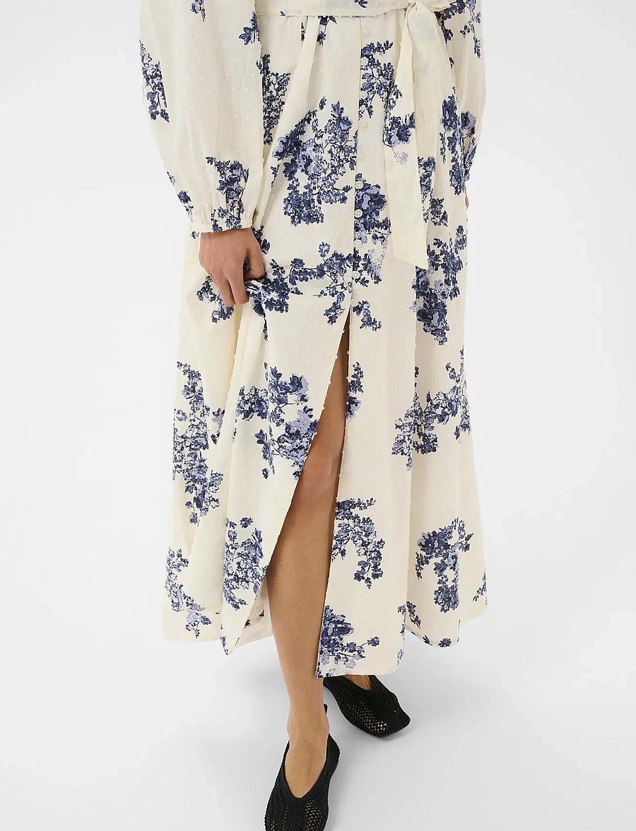 Part Two - AviranaPW DR - sommerkjoler - blue shadow flower print - 4
