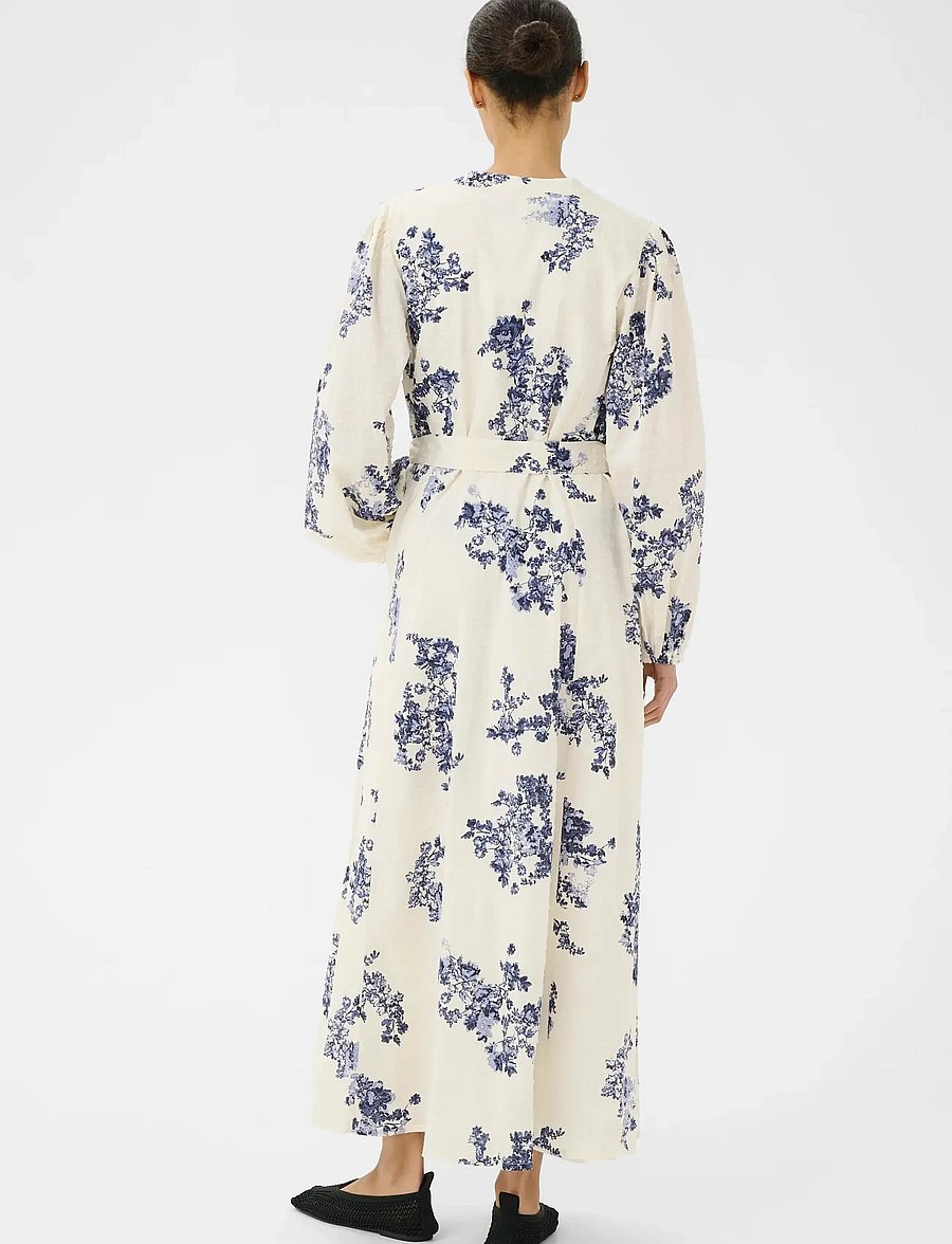 Part Two - AviranaPW DR - sommerkjoler - blue shadow flower print - 5