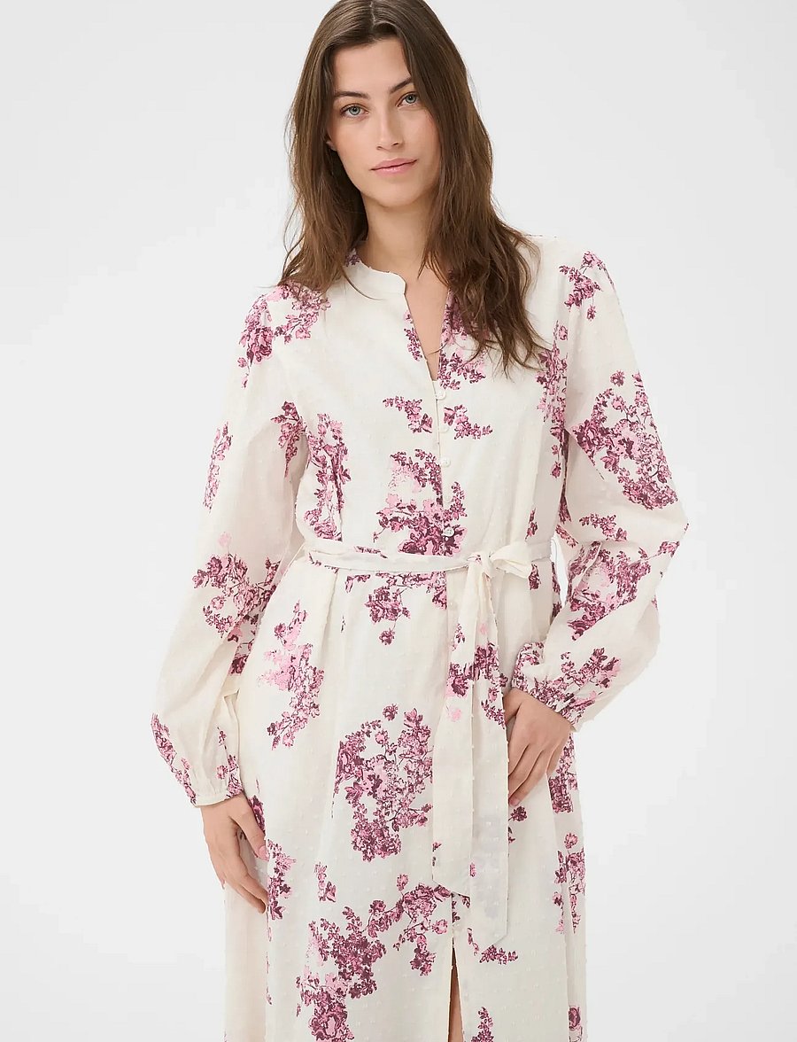 Part Two - AviranaPW DR - sommerkleider - pink shadow flower print - 3