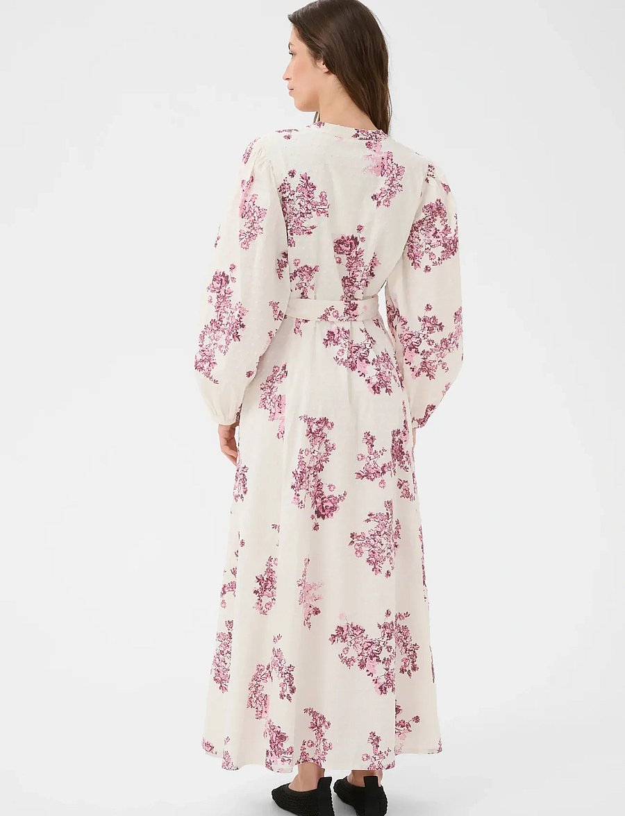 Part Two - AviranaPW DR - sommerkleider - pink shadow flower print - 4