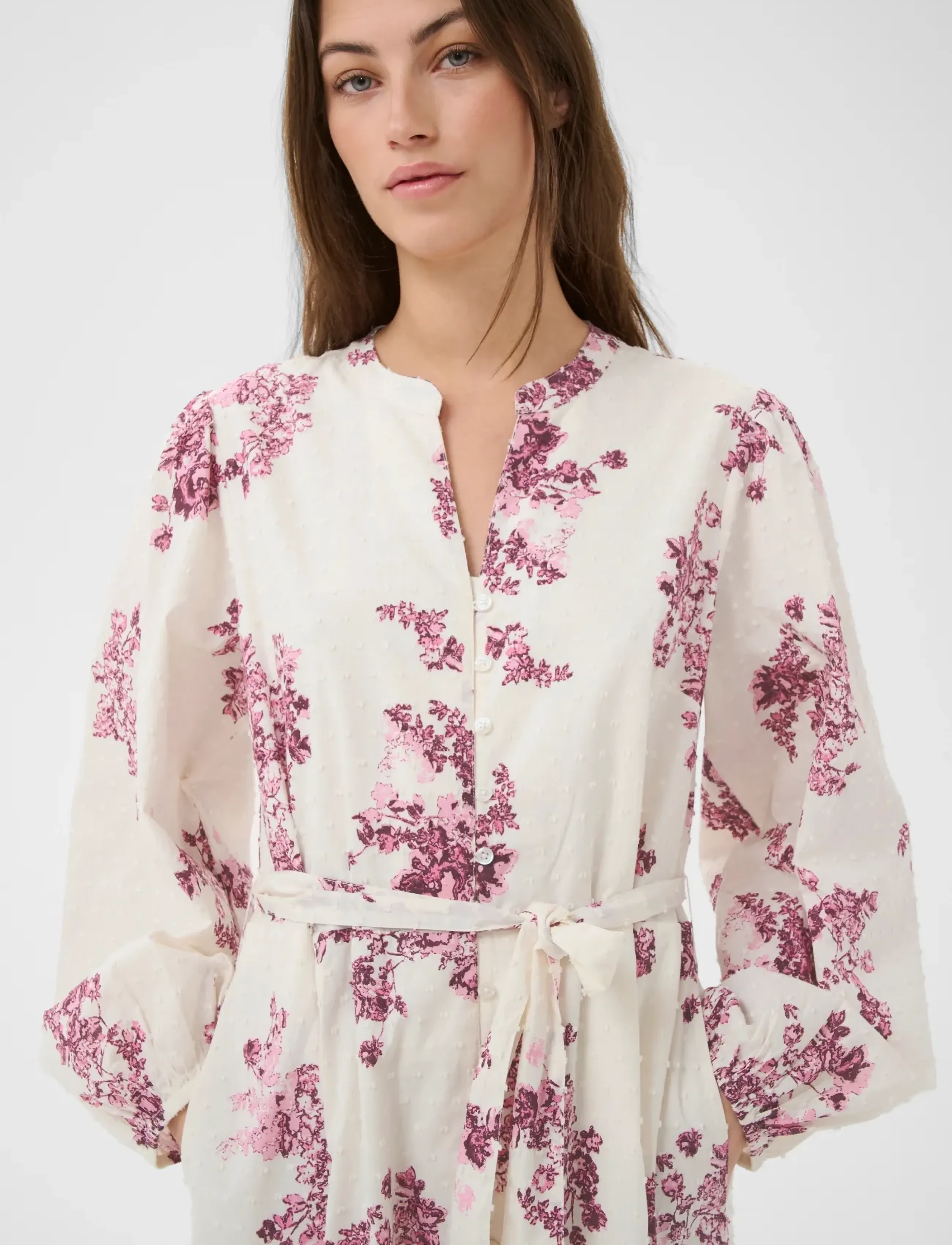 Part Two - AviranaPW DR - vasaras kleitas - pink shadow flower print - 5
