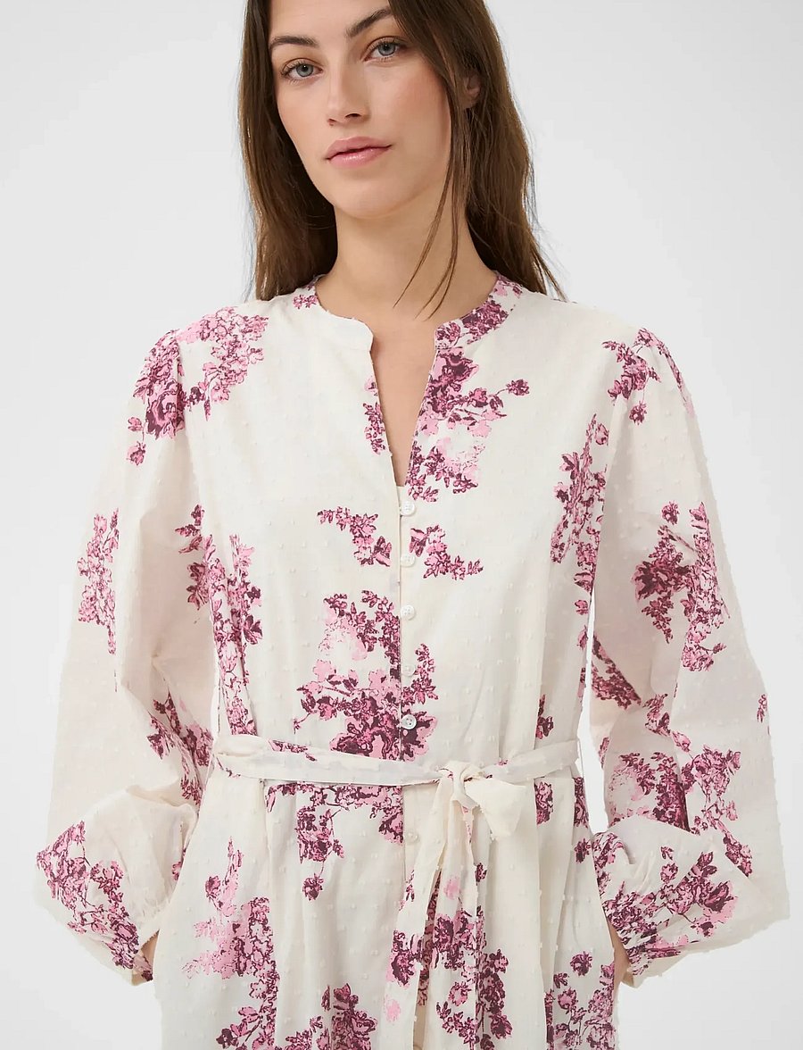 Part Two - AviranaPW DR - sommerkleider - pink shadow flower print - 5