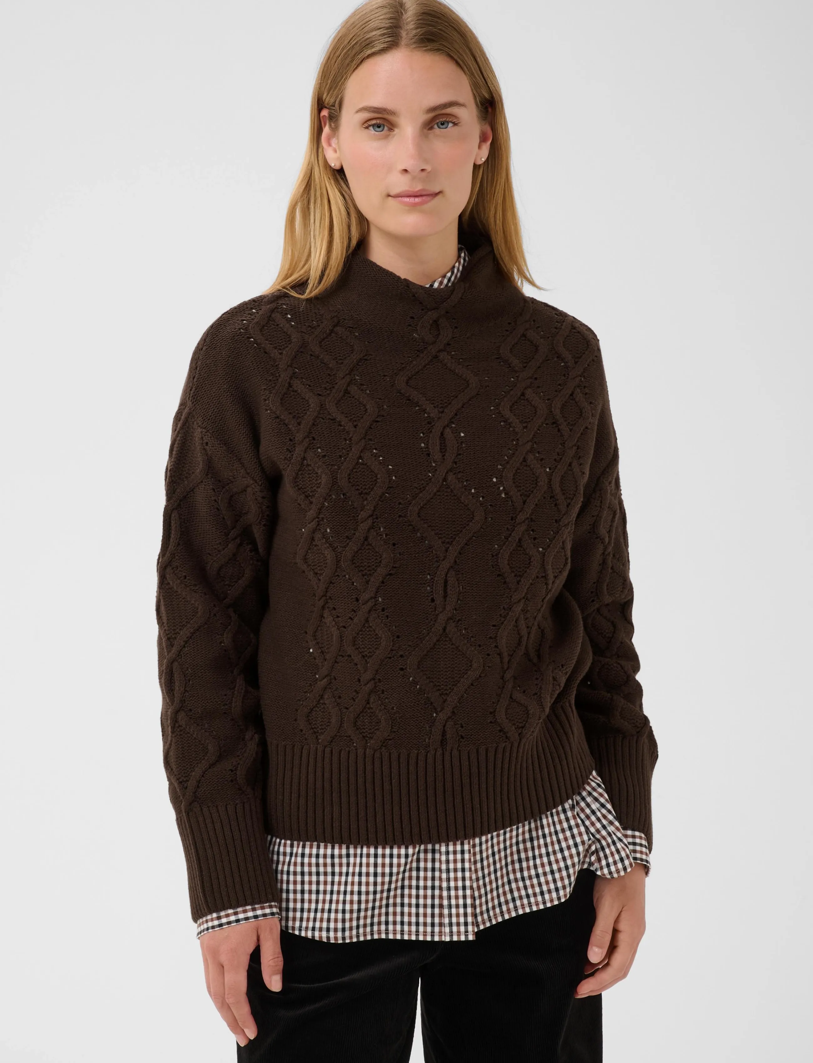 Part Two - CharnelPW Pullover - striktrøjer - mole' - 5