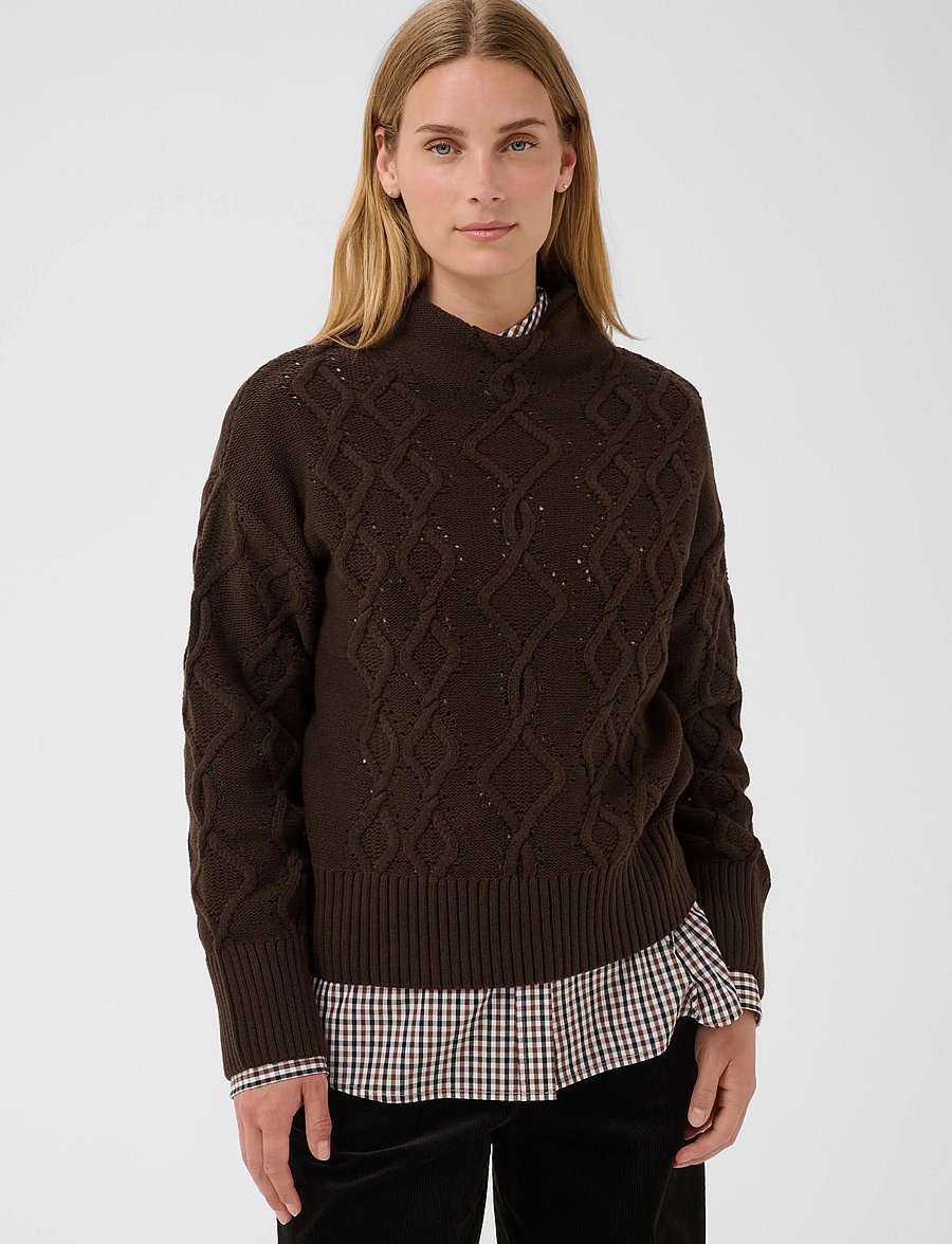 Part Two - CharnelPW Pullover - striktrøjer - mole' - 5