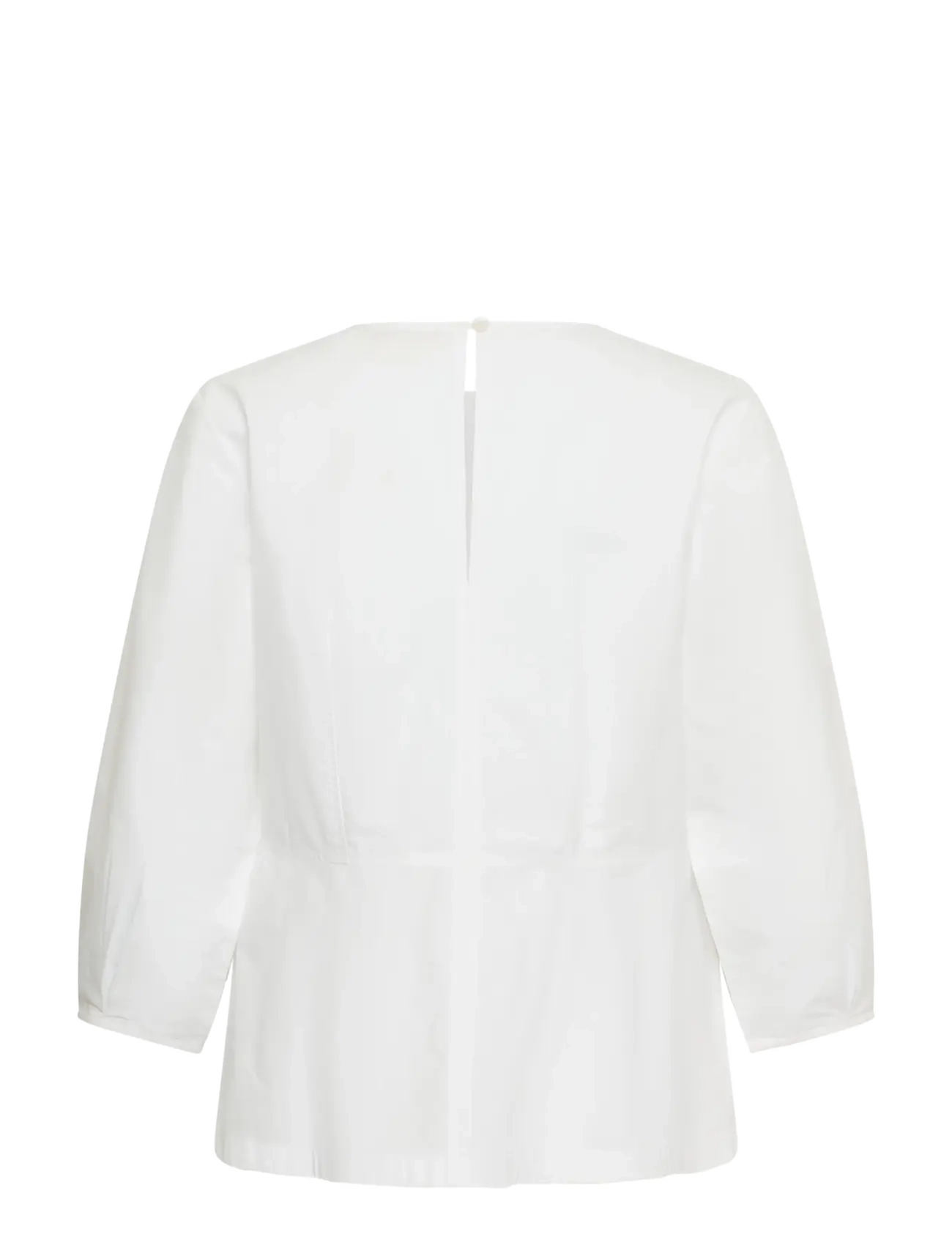 Part Two - CharinaPW Blouse - langärmelige blusen - bright white - 2