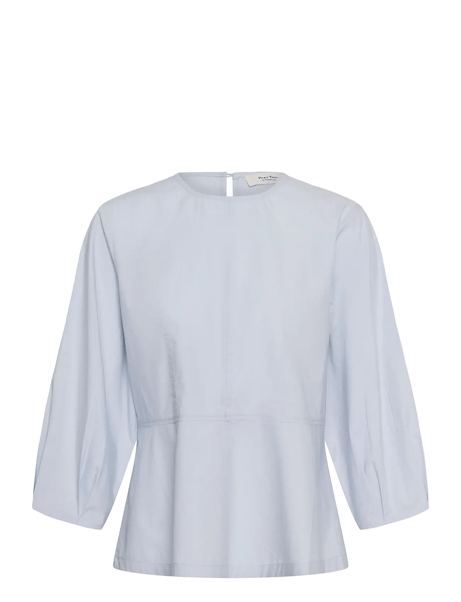 Part Two - CharinaPW Blouse - langärmelige blusen - gray dawn - 0