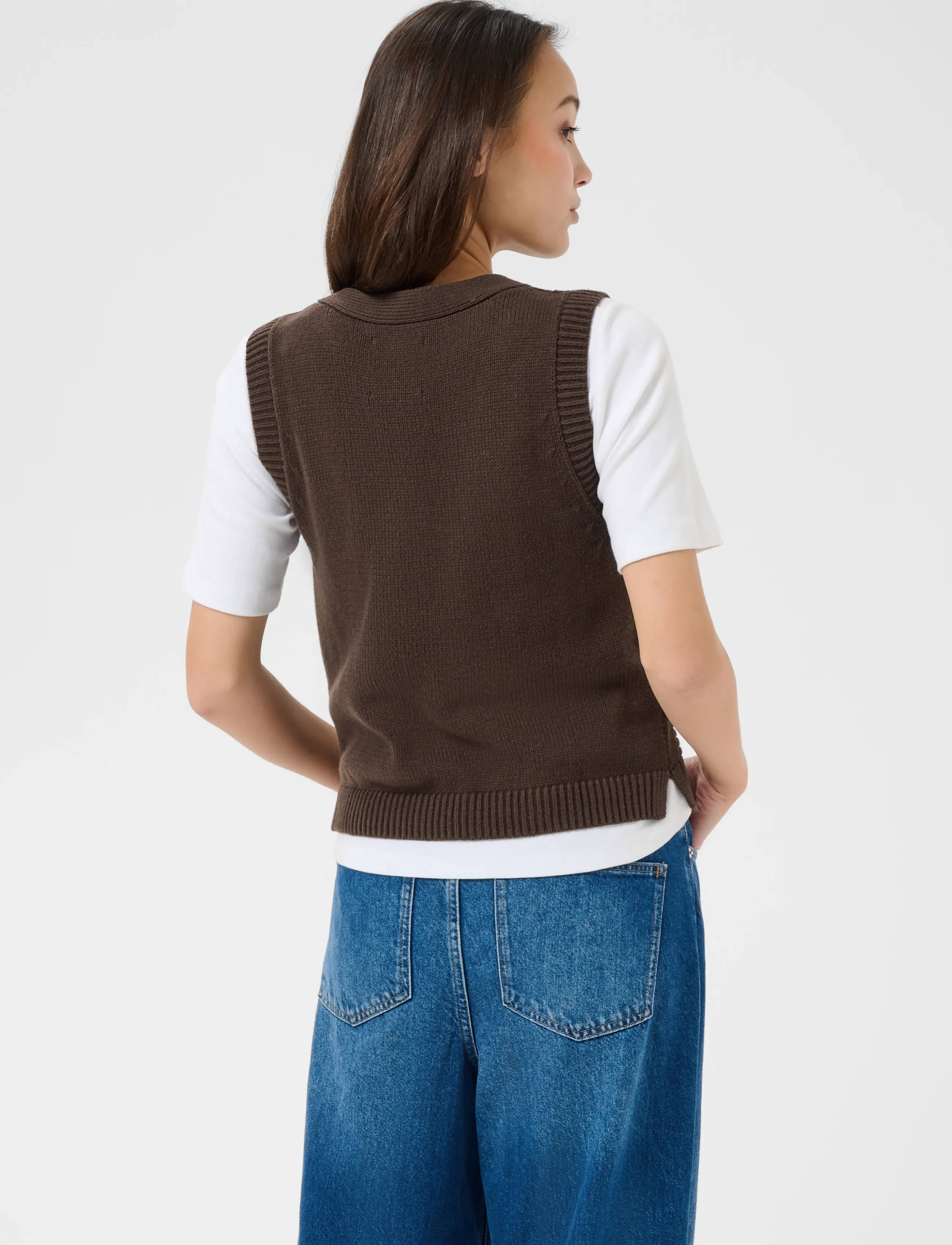 Part Two - ChristinPW Waistcoat - strikveste - mole' - 4
