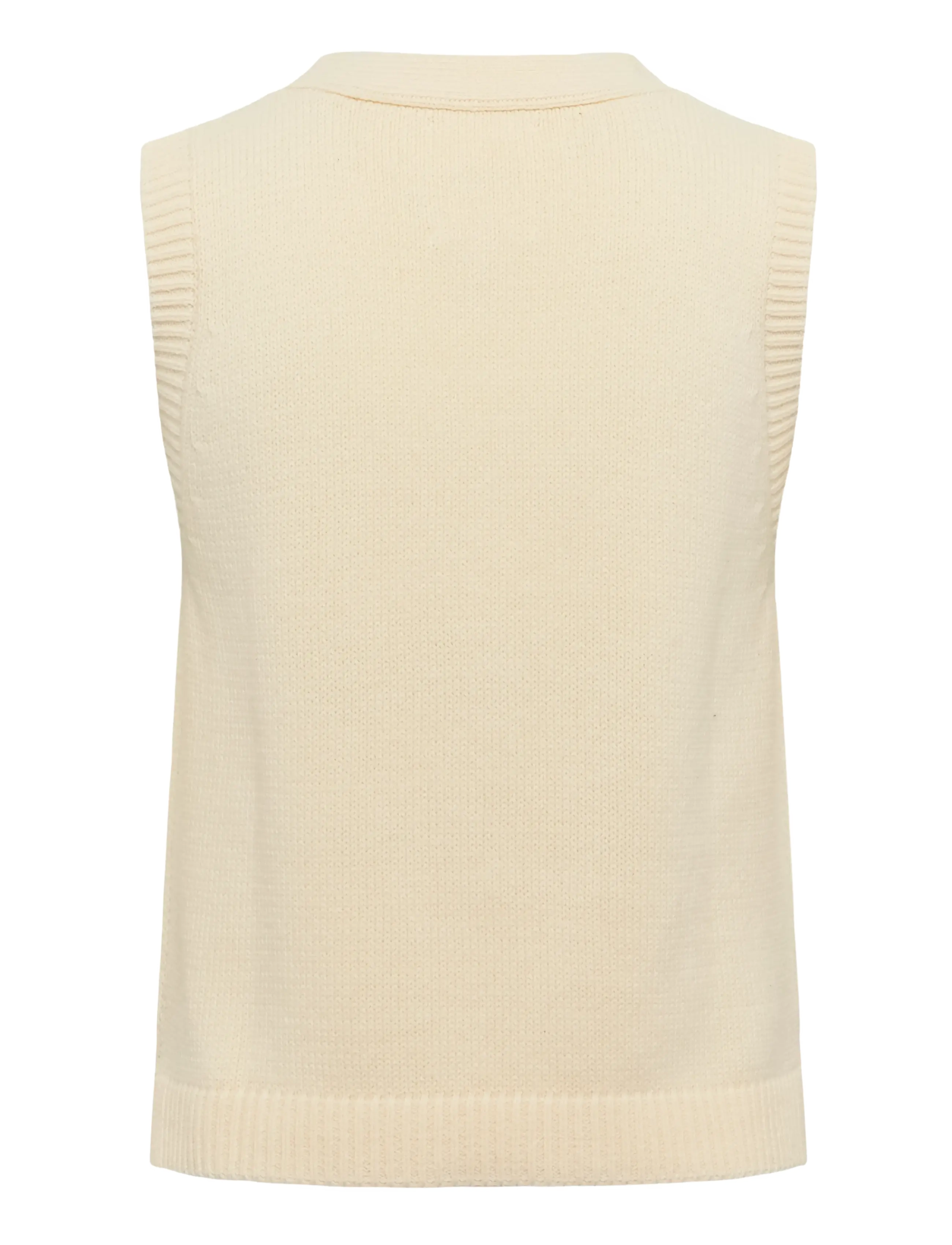 Part Two - ChristinPW Waistcoat - kootud vestid - whitecap gray - 2