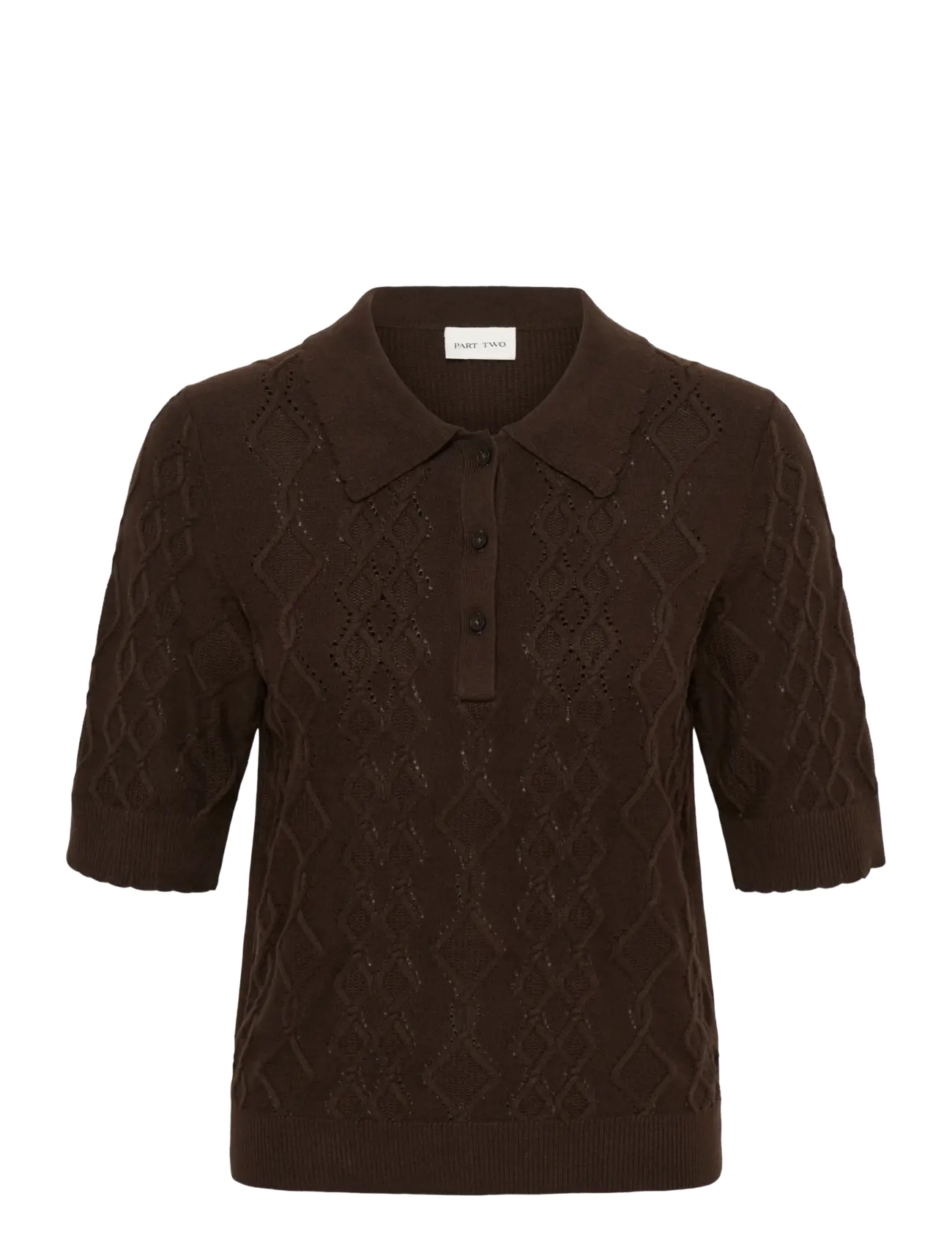Part Two CiniaPW Pullover - Part Two - MOLE' / brown