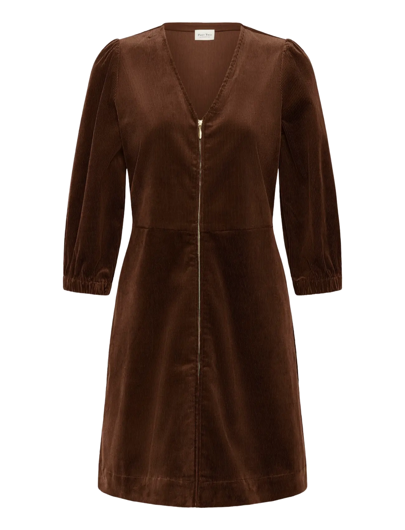Part Two - CorinnaPW Dress - korte kjoler - downtown brown - 1