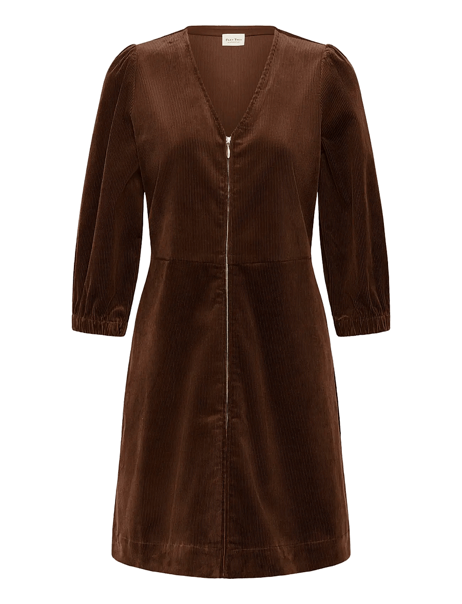 Part Two - CorinnaPW Dress - korte kjoler - downtown brown - 1