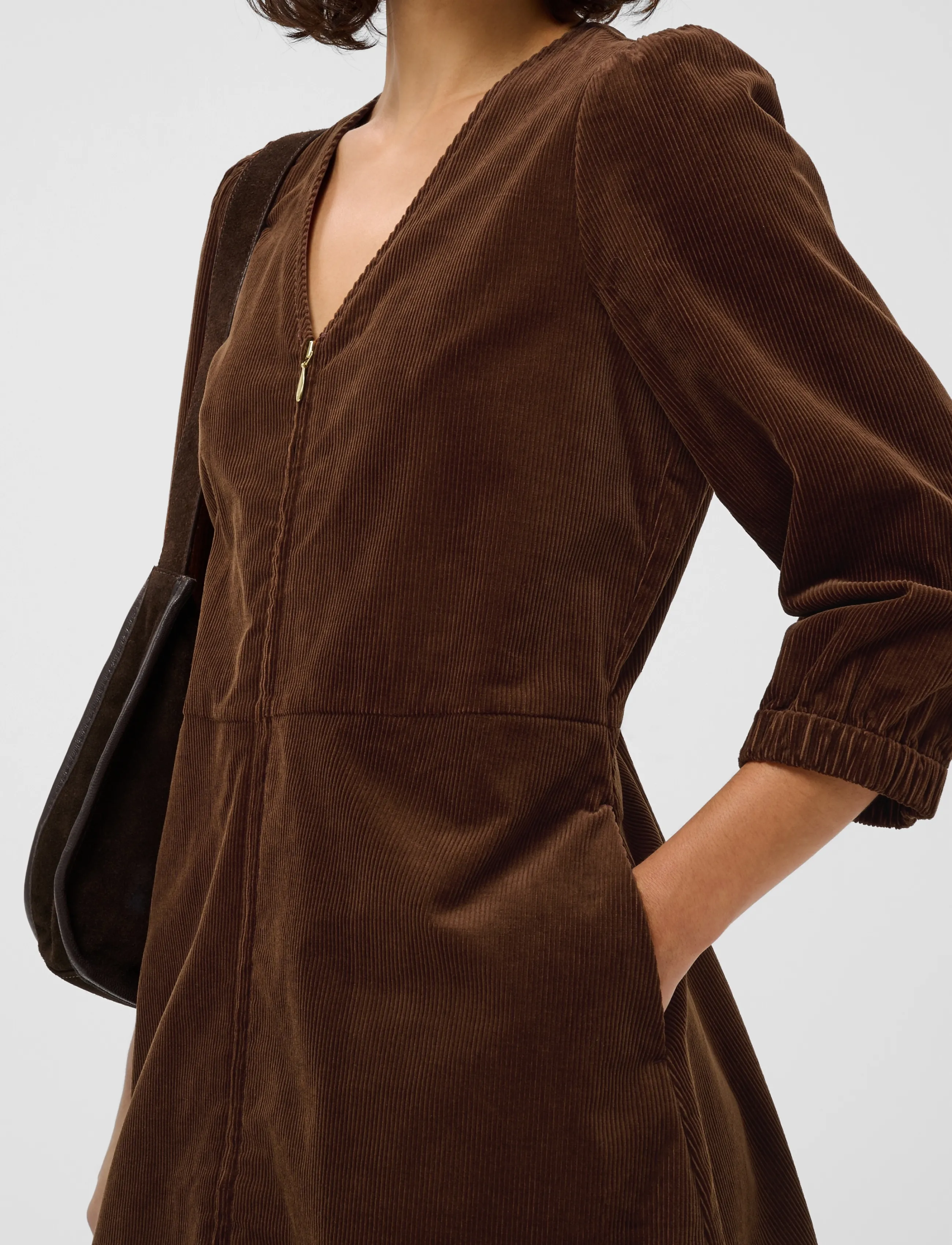 Part Two - CorinnaPW Dress - korte kjoler - downtown brown - 4