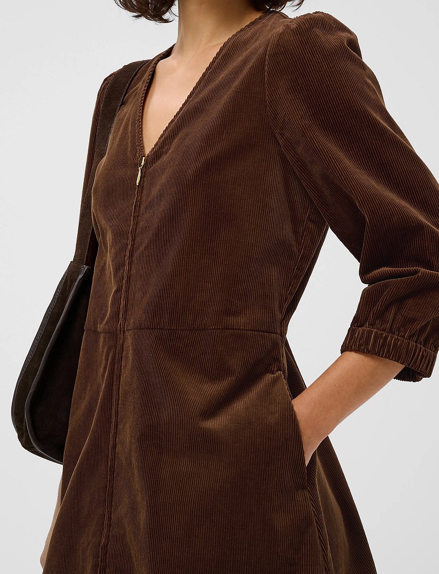 Part Two - CorinnaPW Dress - korte kjoler - downtown brown - 4