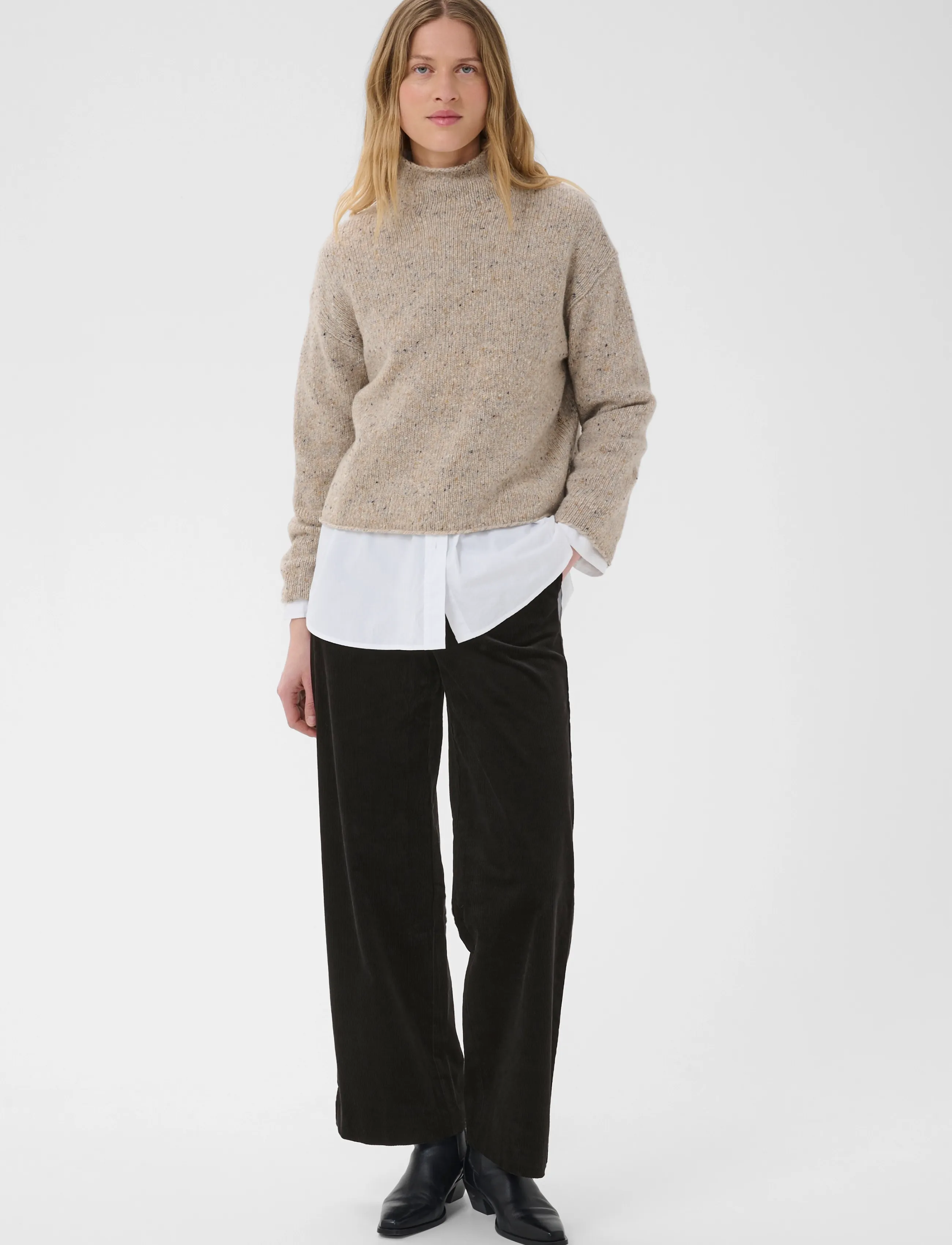 Part Two - ColumbaPW Pants - laia säärega püksid - black - 3