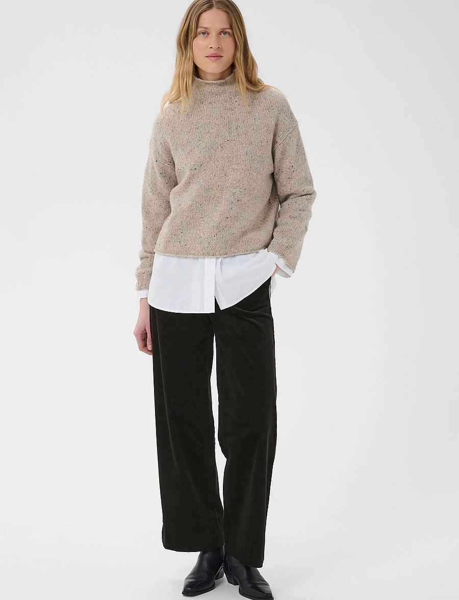 Part Two - ColumbaPW Pants - laia säärega püksid - black - 3