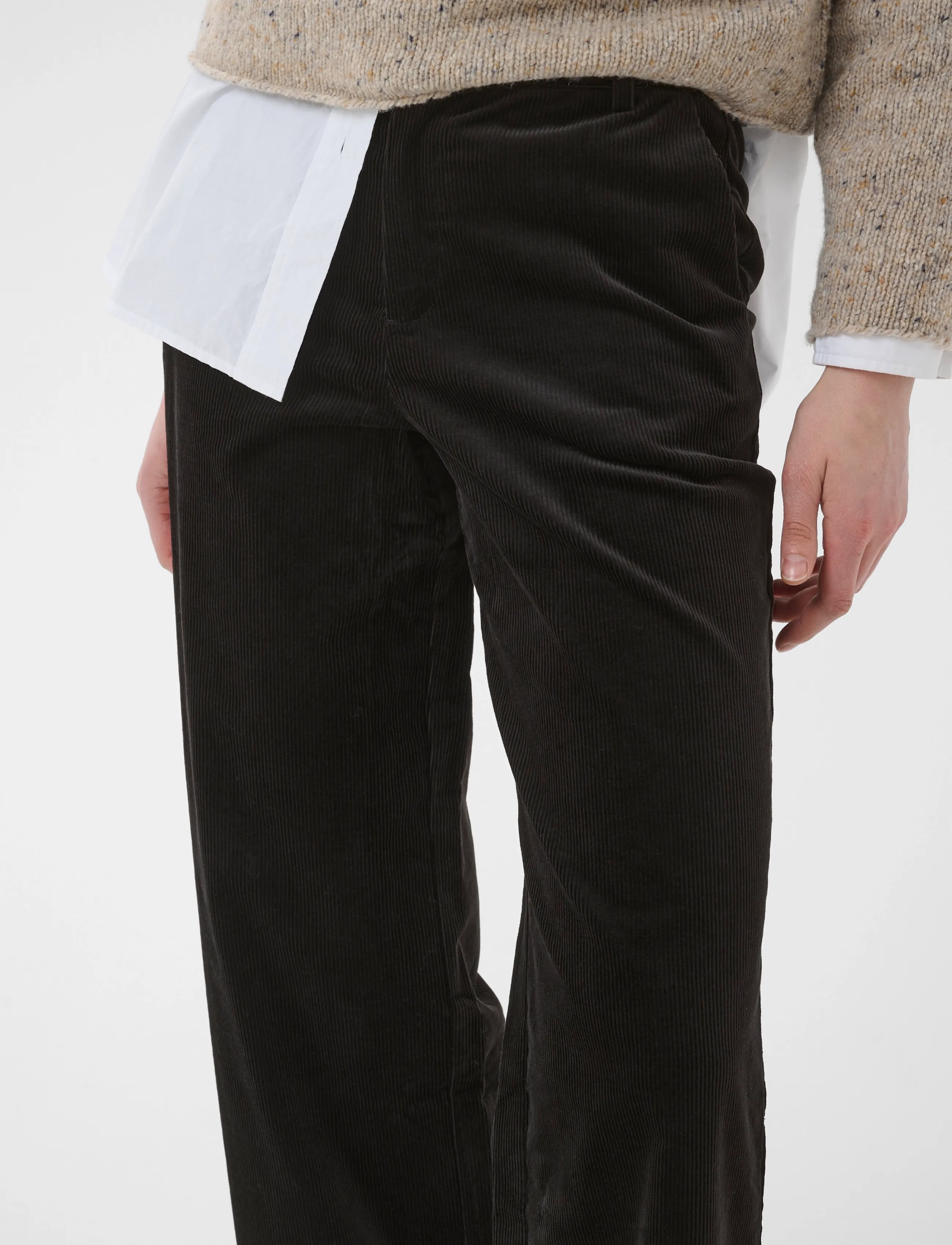 Part Two - ColumbaPW Pants - laia säärega püksid - black - 5