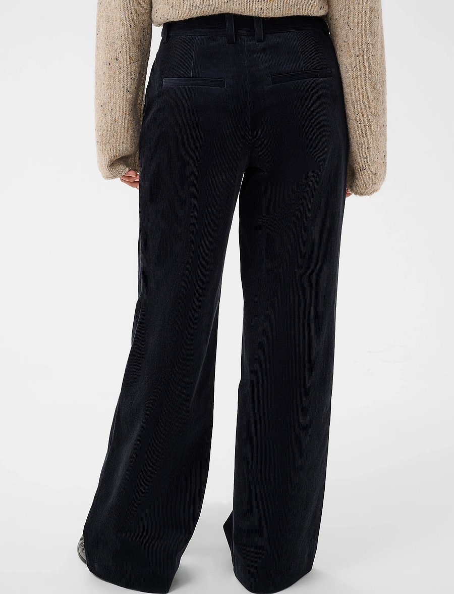 Part Two - ColumbaPW Pants - laia säärega püksid - dark navy - 3