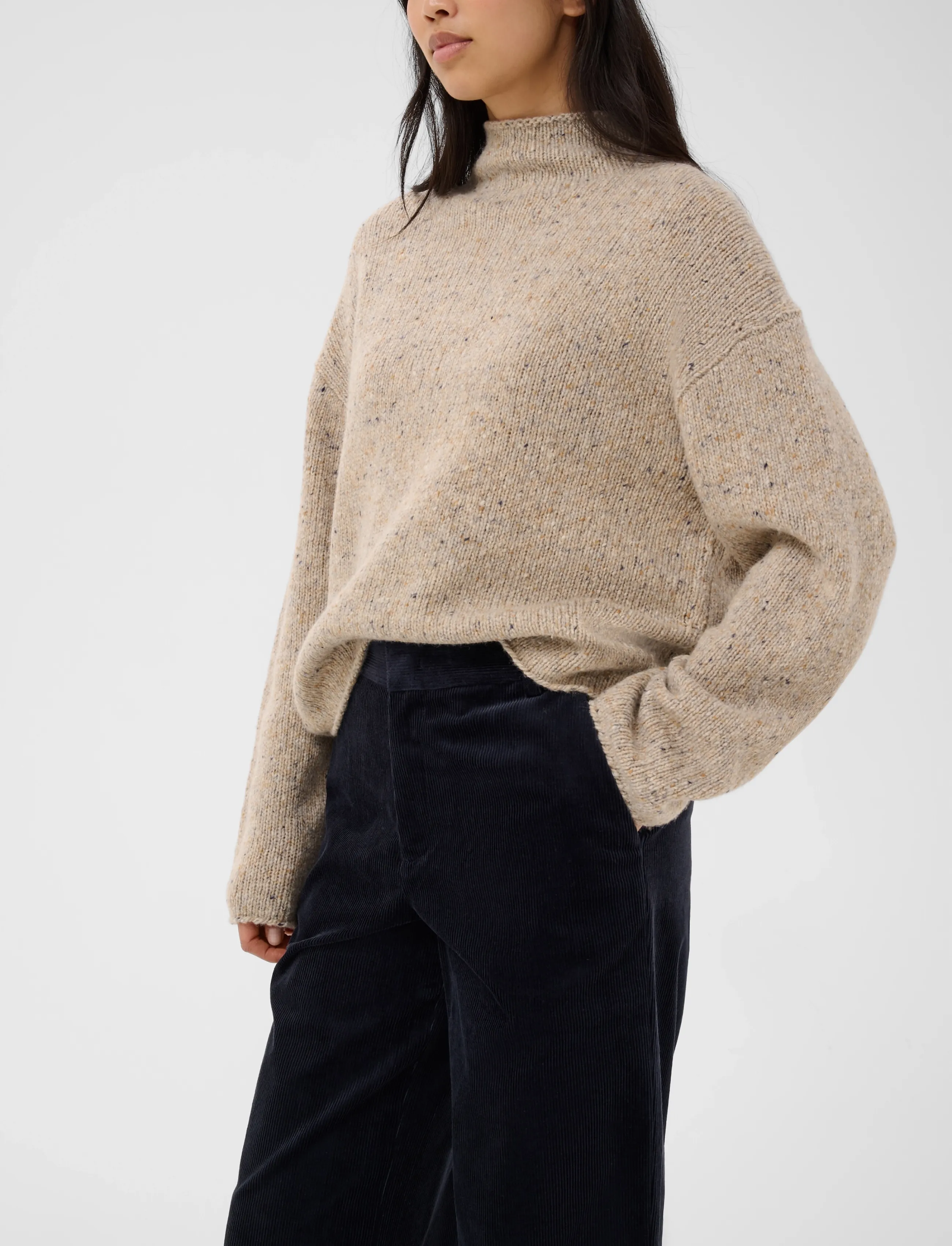 Part Two - ColumbaPW Pants - laia säärega püksid - dark navy - 5