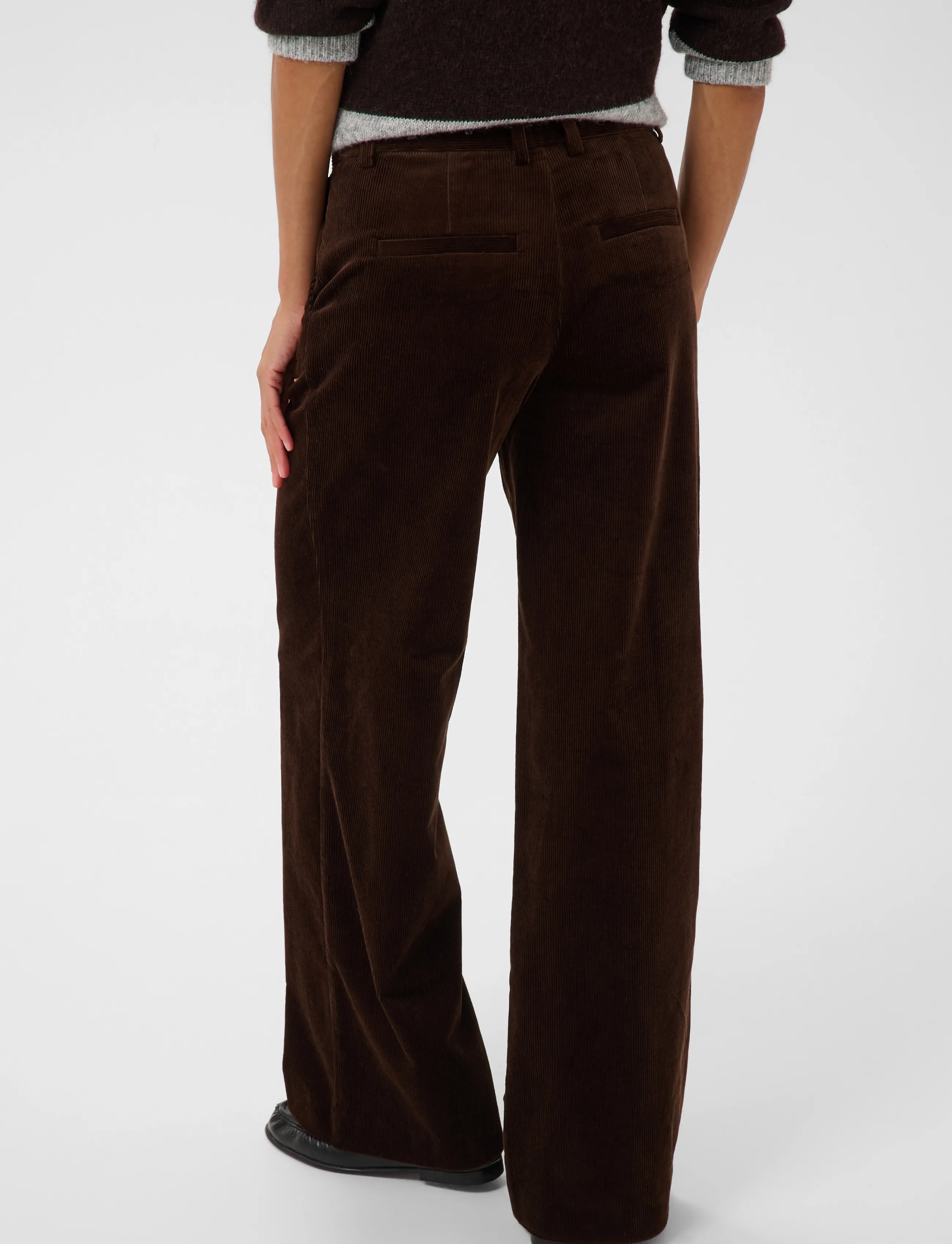 Part Two - ColumbaPW Pants - hosen mit weitem bein - mole' - 3