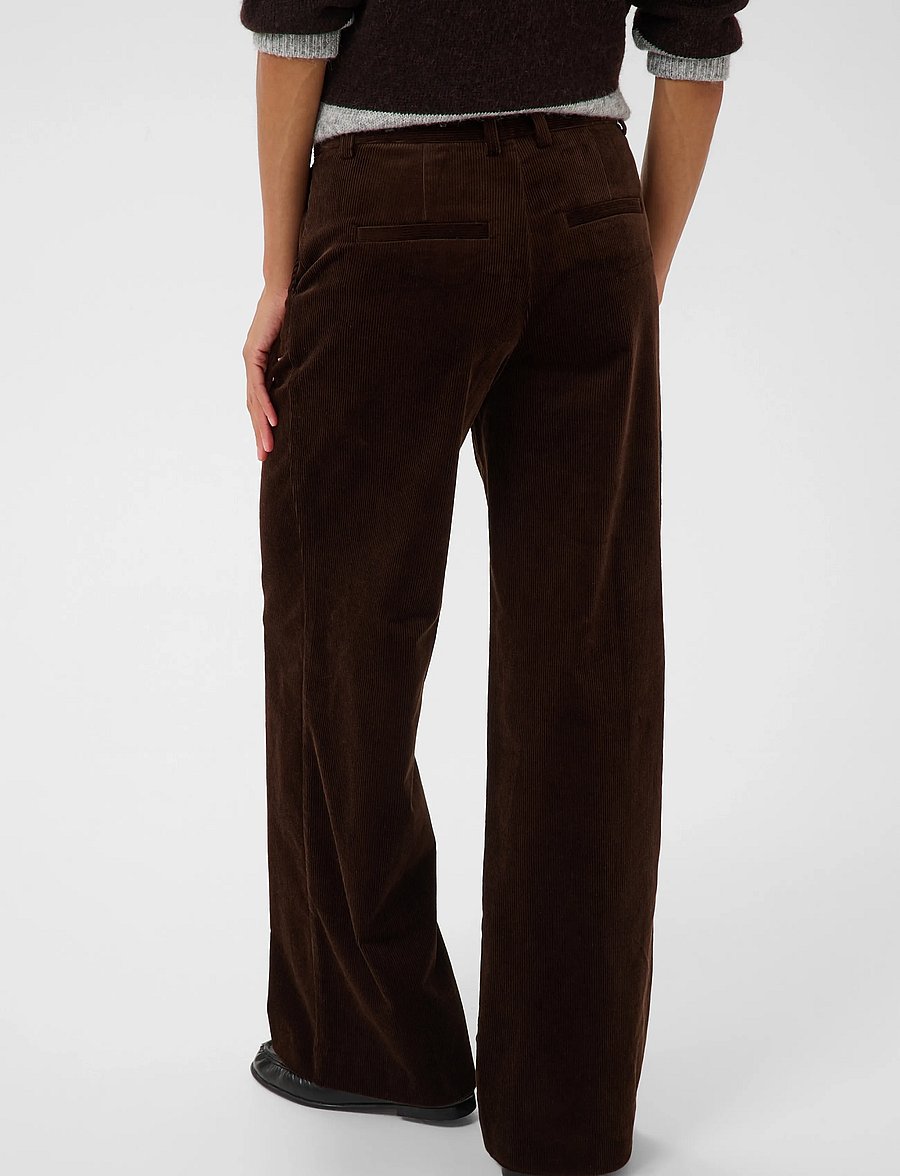 Part Two - ColumbaPW Pants - hosen mit weitem bein - mole' - 3