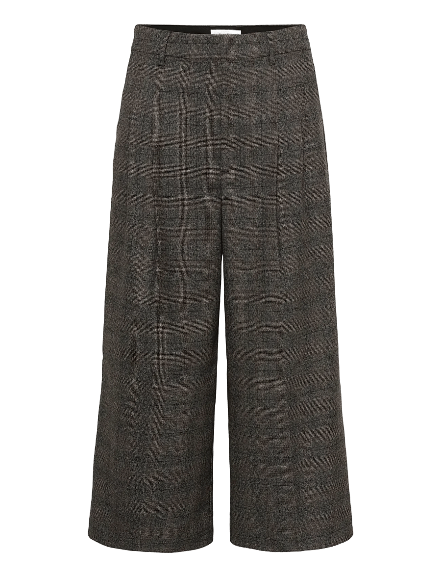 Part Two - ClementinaPW PA - culottes - black check - 1
