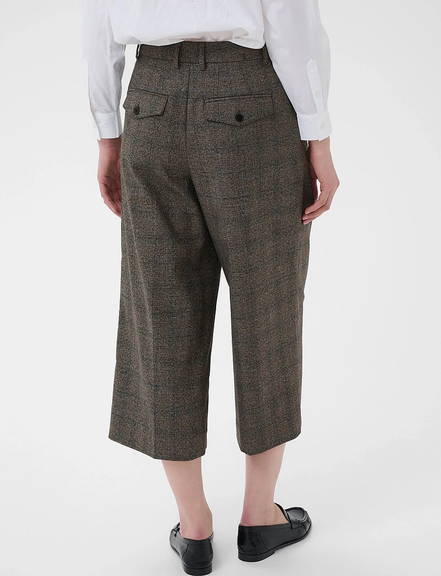 Part Two - ClementinaPW PA - culottes - black check - 4
