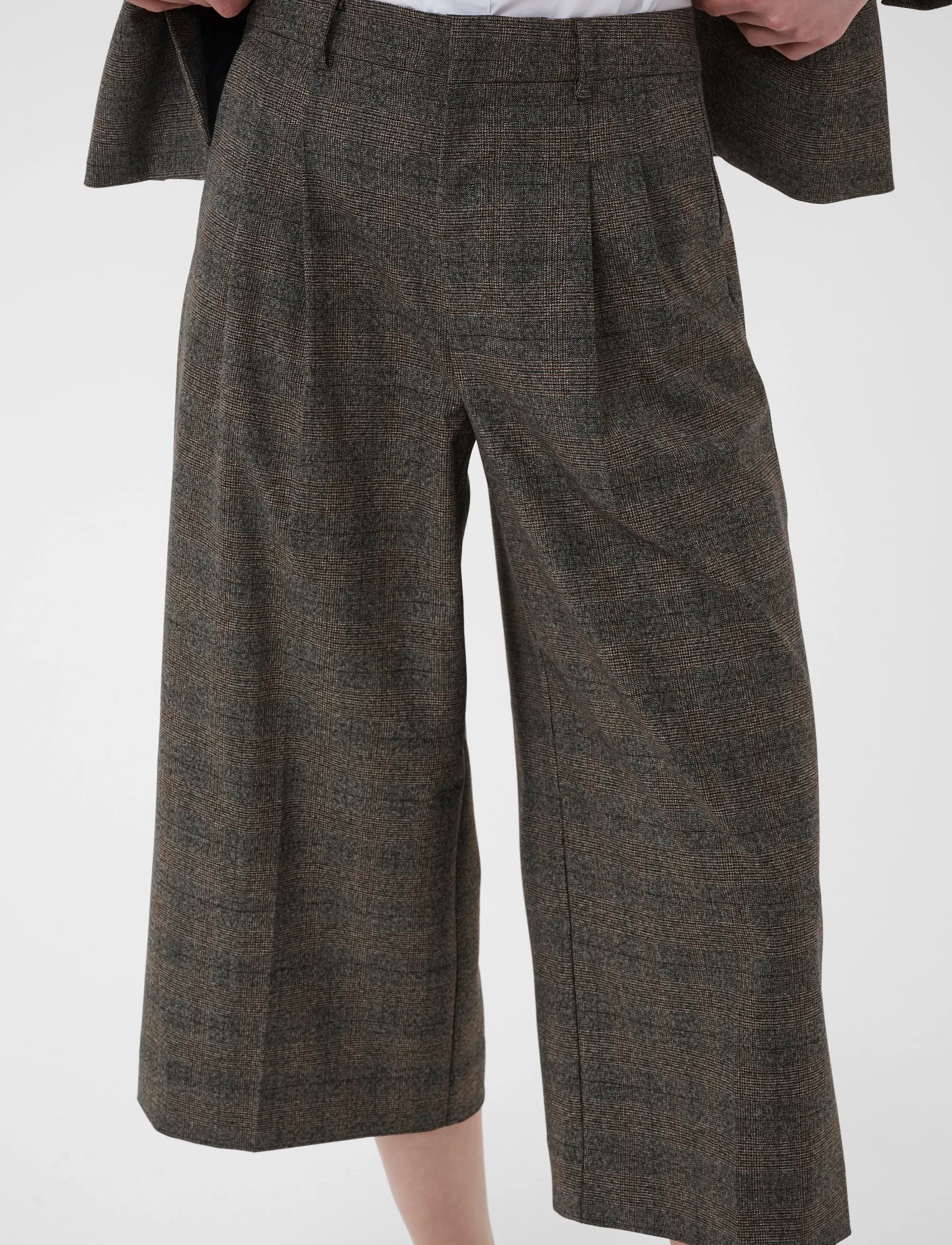 Part Two - ClementinaPW PA - culottes - black check - 5