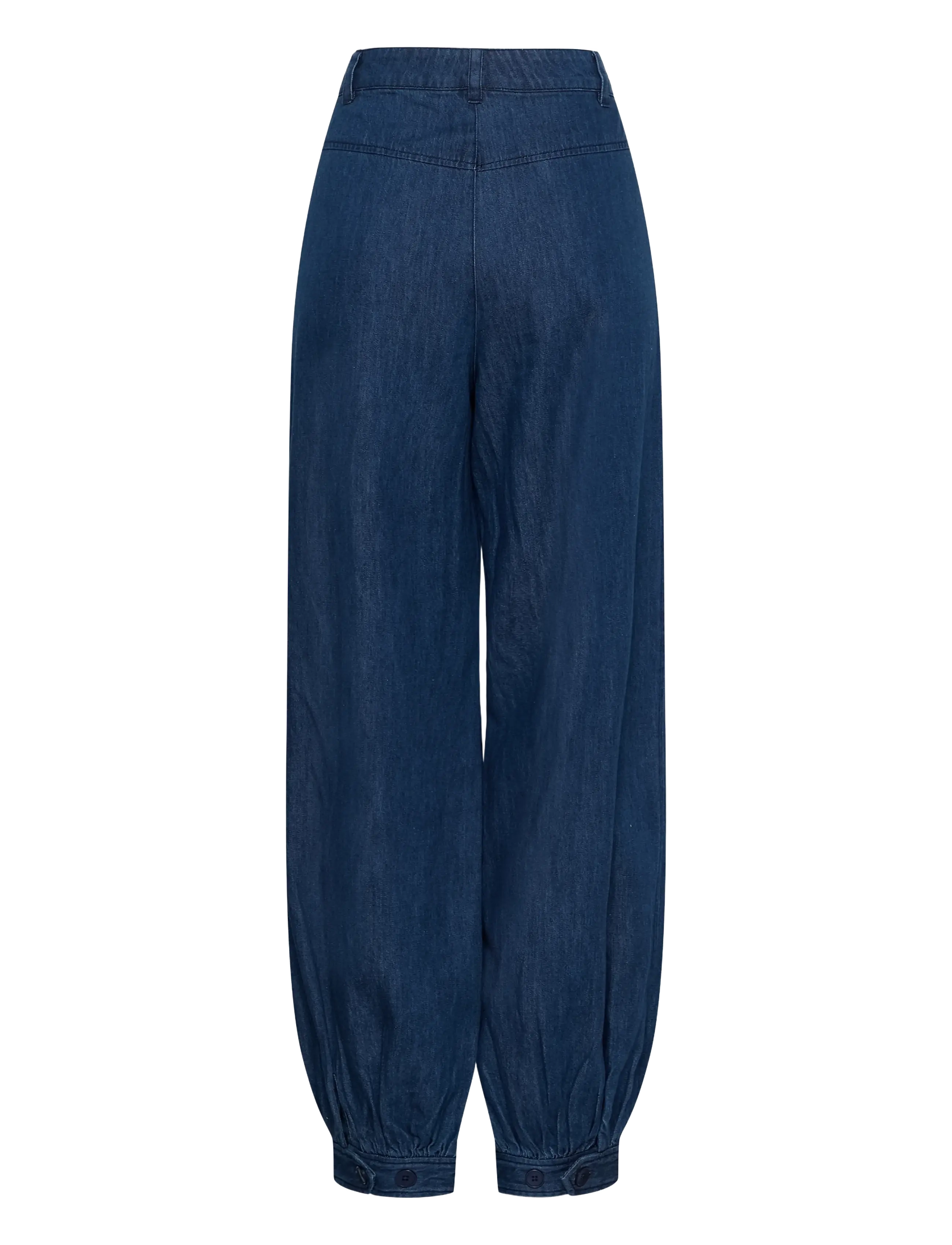 Part Two - ChrisellePW Pants - barrel-bukser - medium dark blue denim - 2