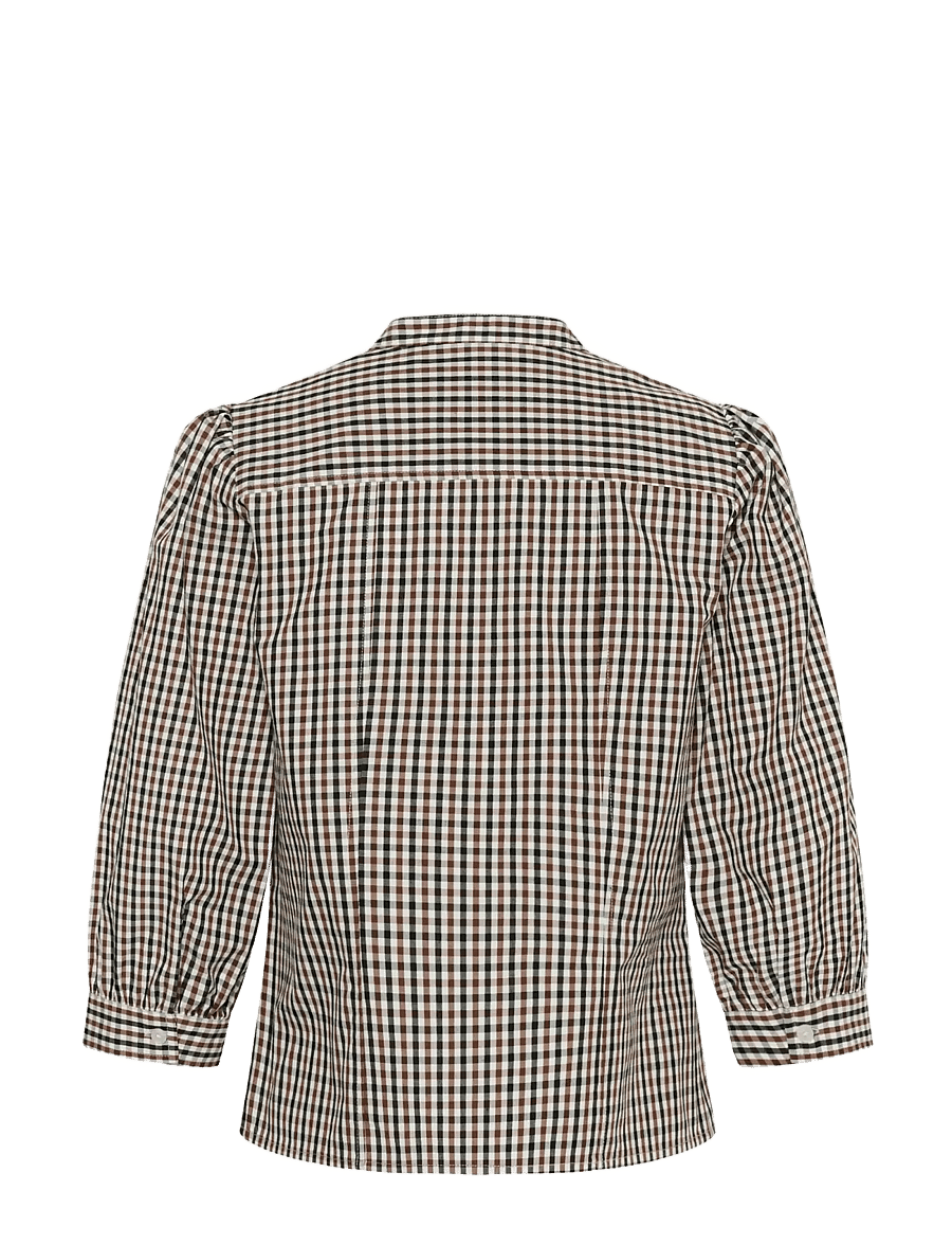 Part Two - ChinettePW Shirt - langärmlige hemden - downton brown check - 2
